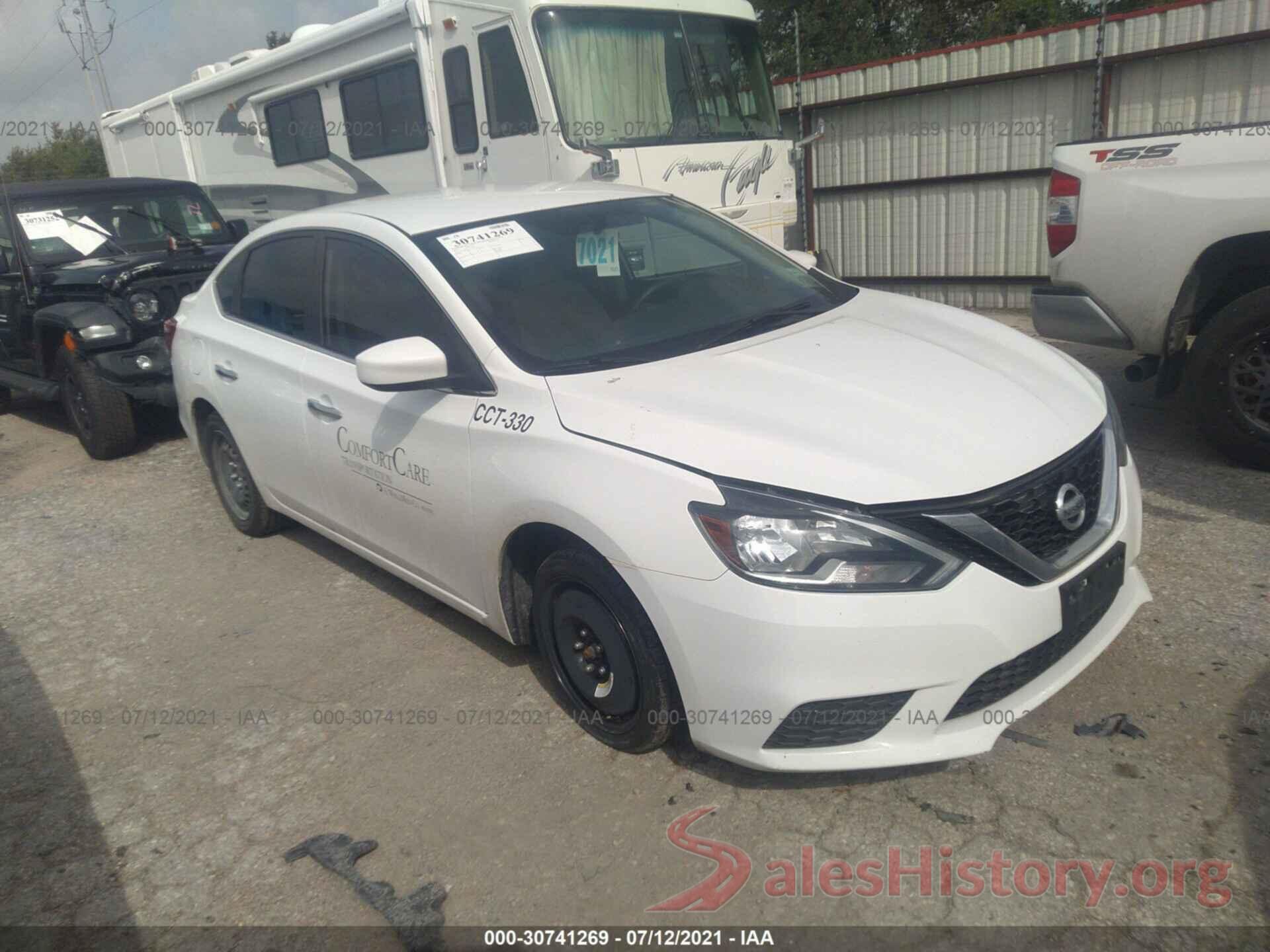 3N1AB7AP1HY281314 2017 NISSAN SENTRA