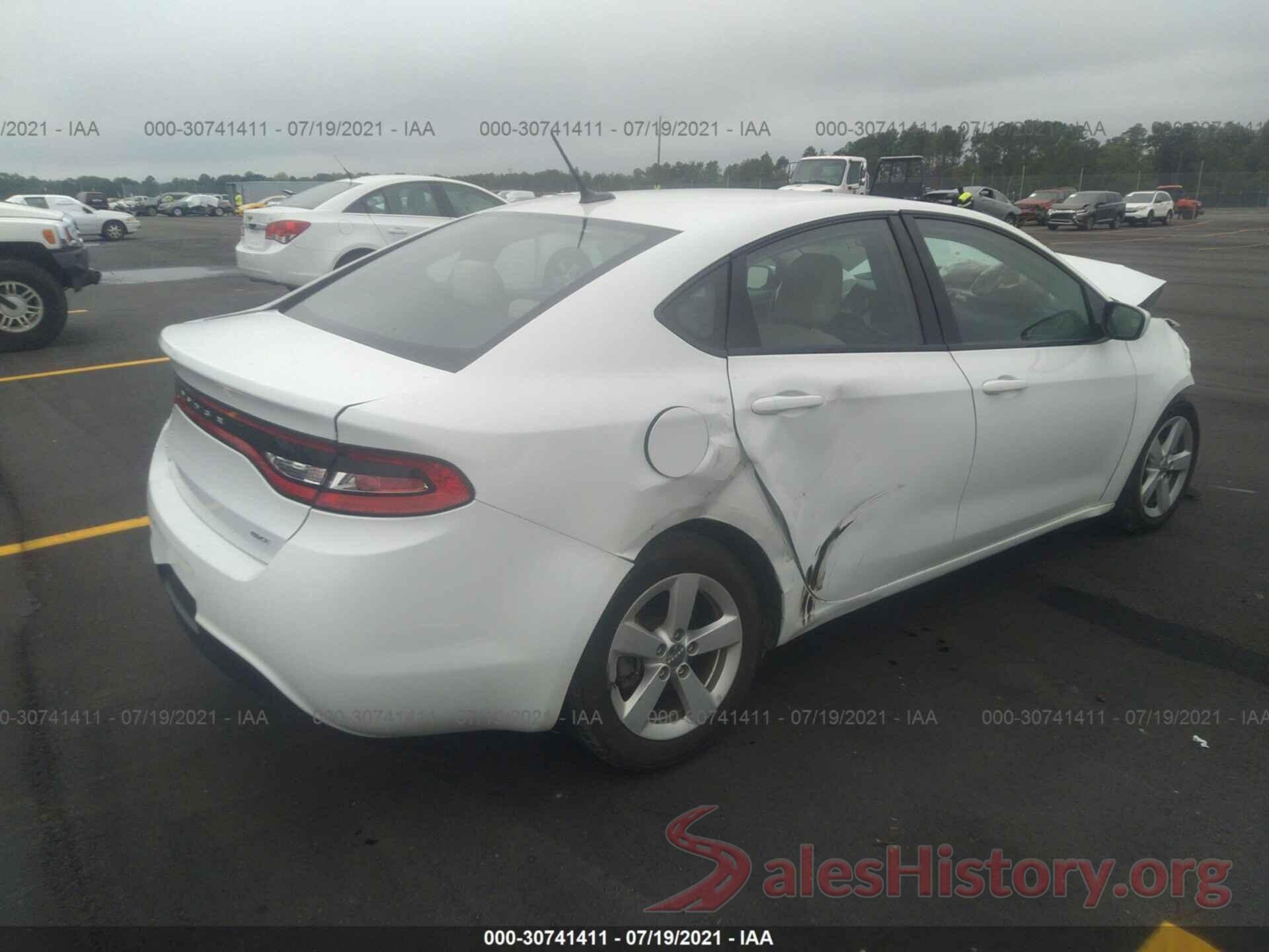 1C3CDFBB3GD605544 2016 DODGE DART