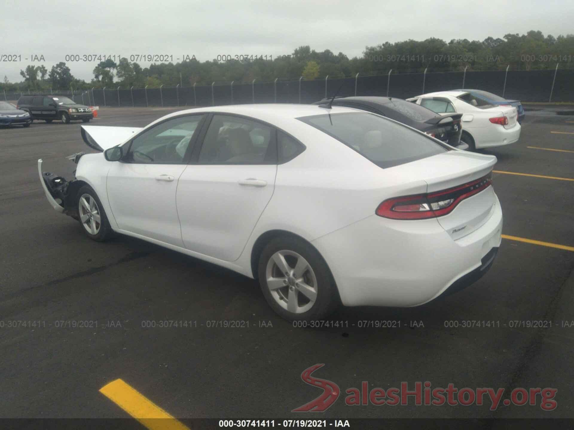 1C3CDFBB3GD605544 2016 DODGE DART