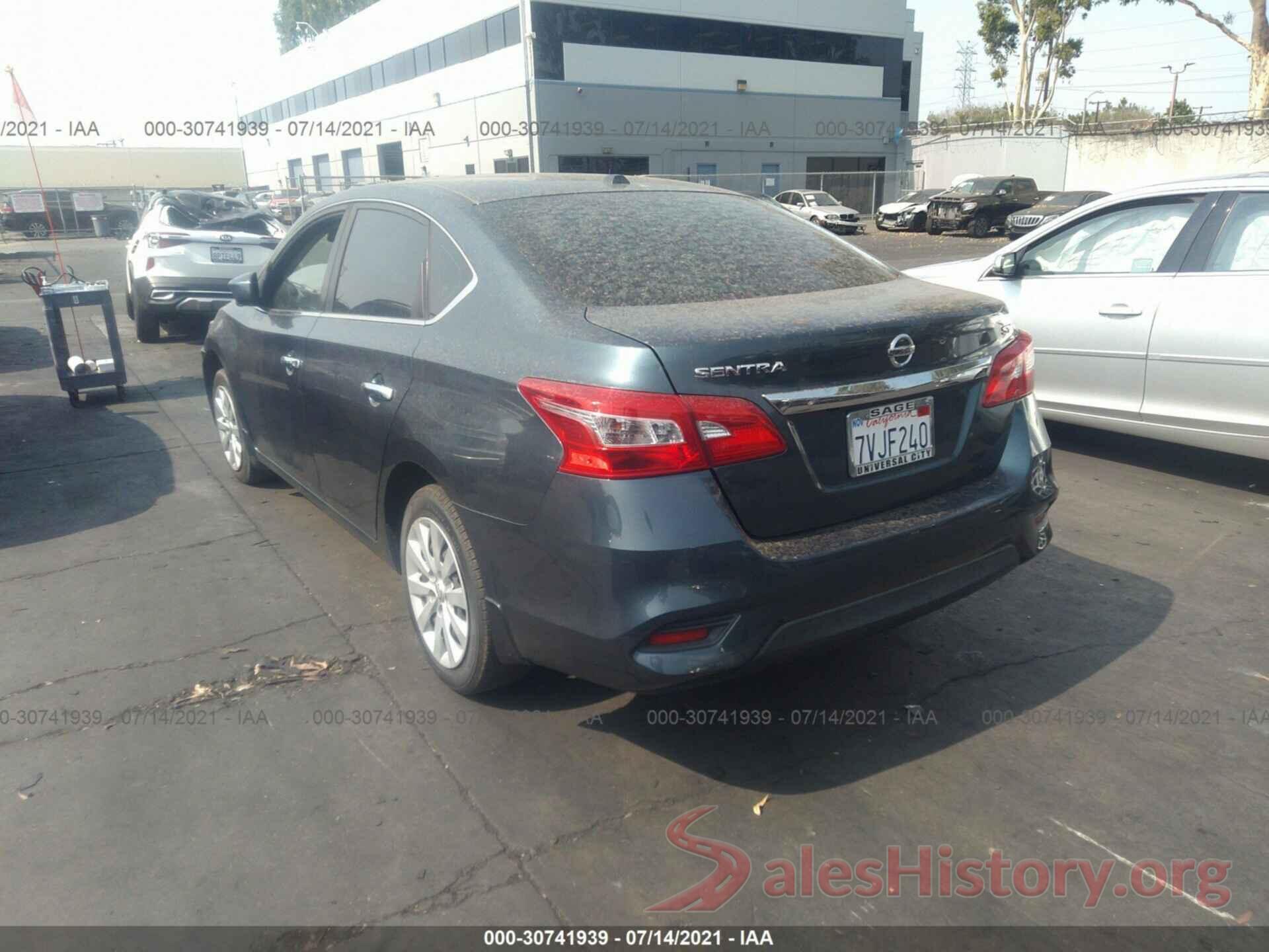 3N1AB7AP7GY323340 2016 NISSAN SENTRA