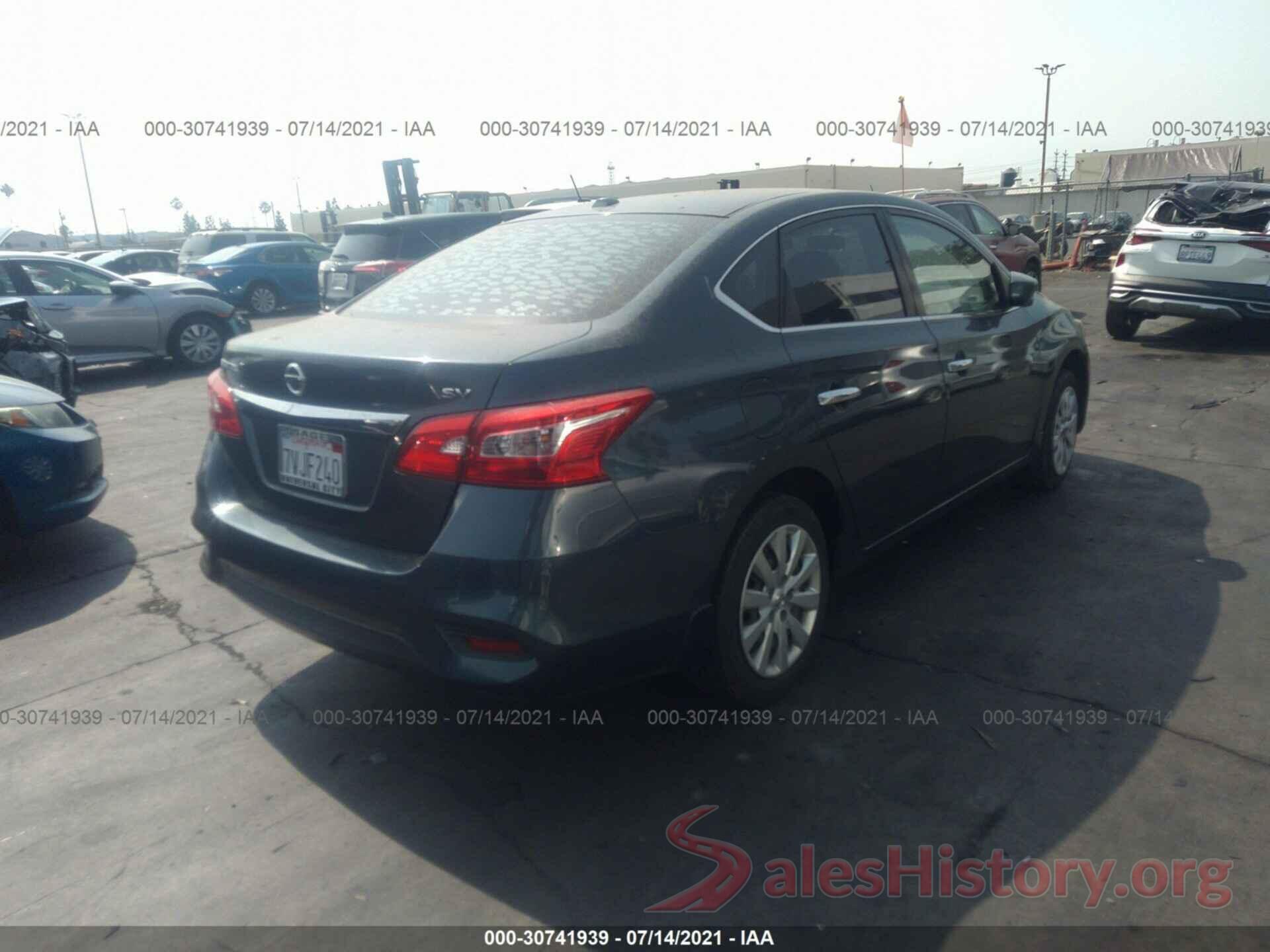 3N1AB7AP7GY323340 2016 NISSAN SENTRA