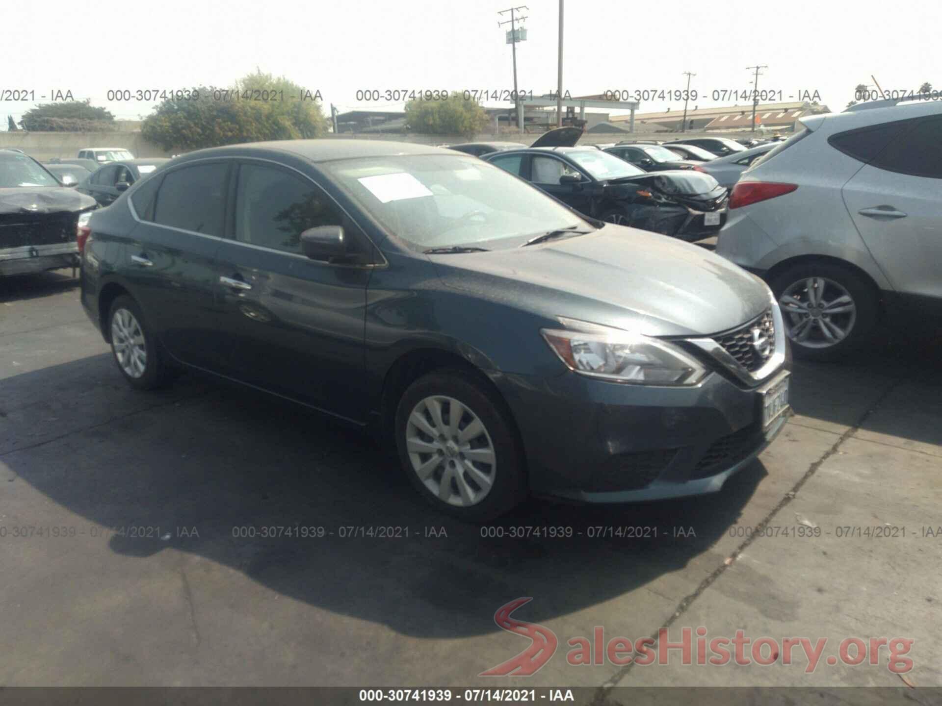 3N1AB7AP7GY323340 2016 NISSAN SENTRA