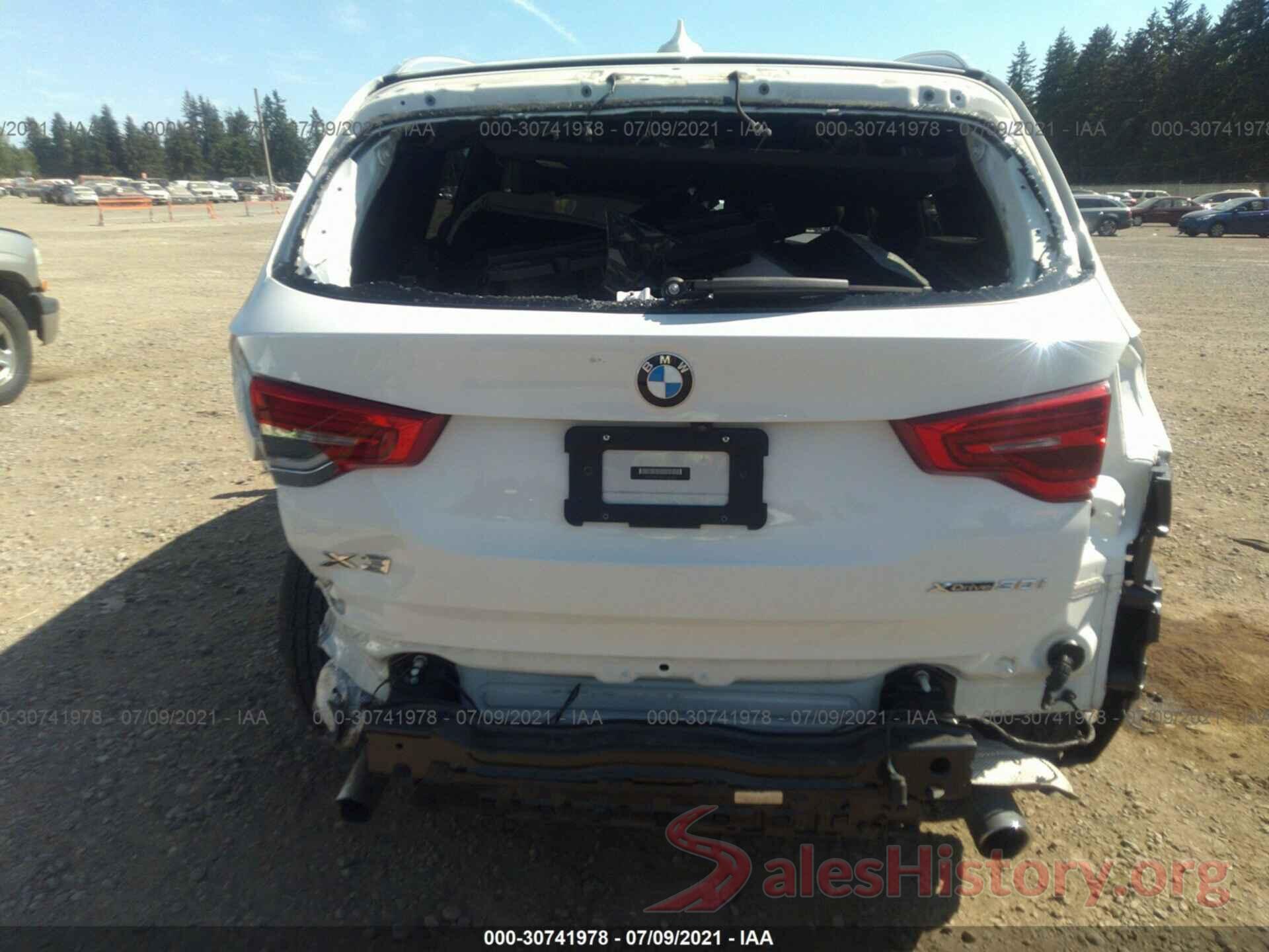 5UXTR9C53KLD90352 2019 BMW X3