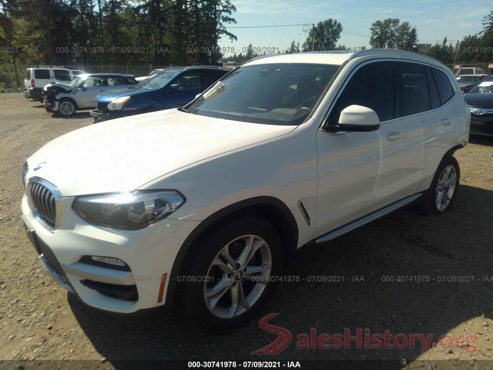 5UXTR9C53KLD90352 2019 BMW X3