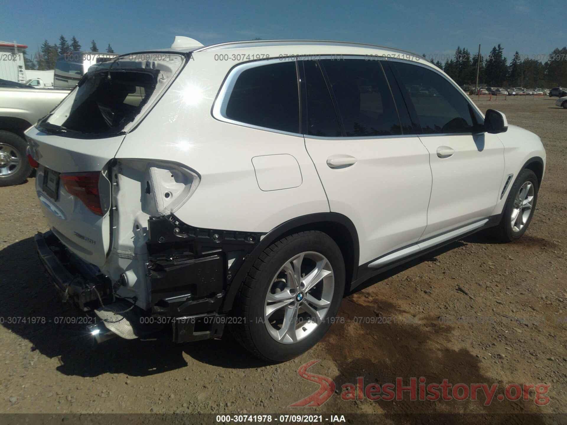 5UXTR9C53KLD90352 2019 BMW X3