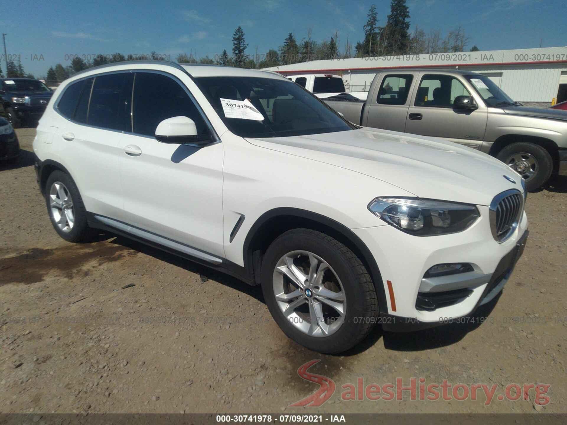 5UXTR9C53KLD90352 2019 BMW X3