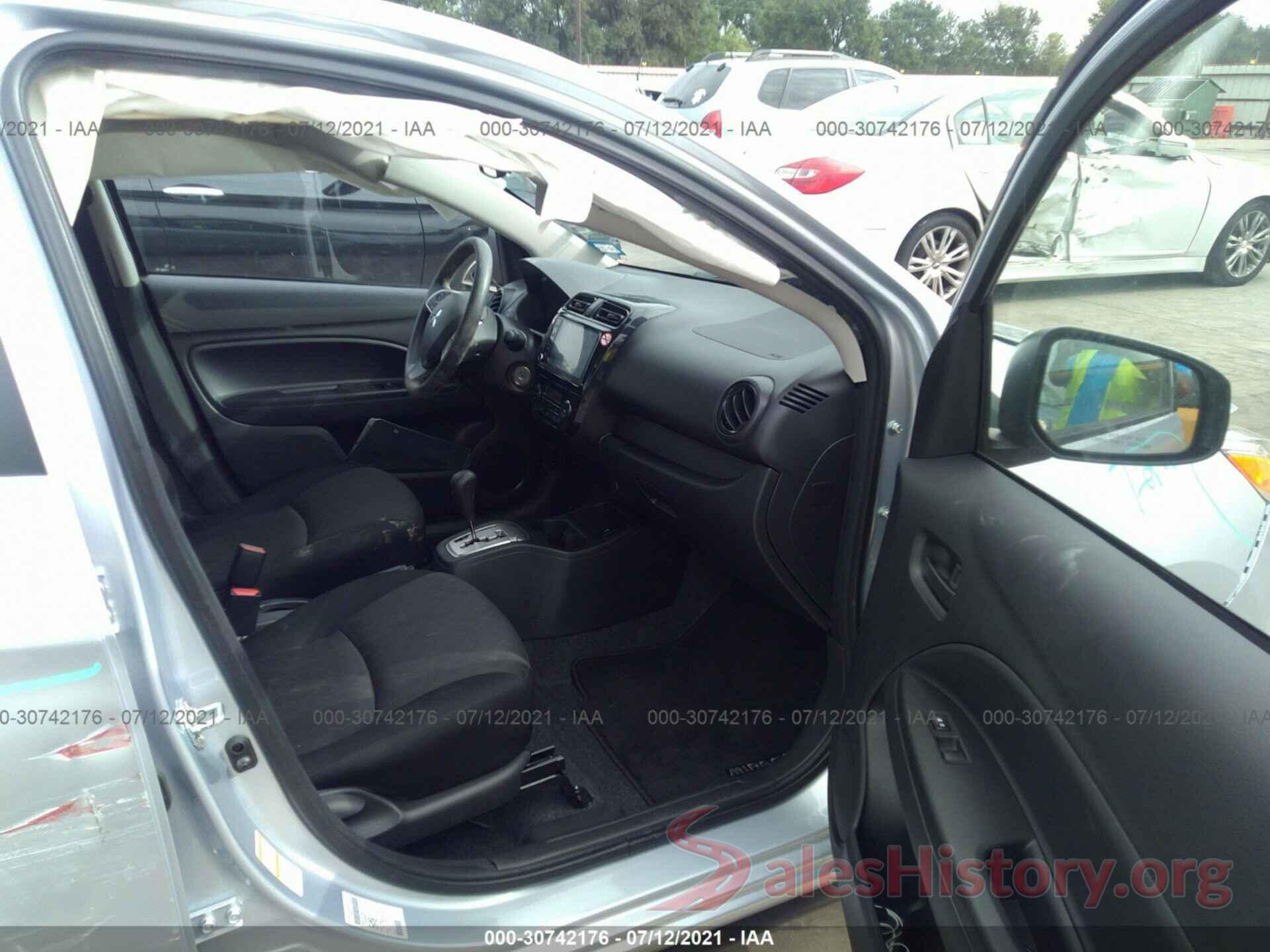 ML32AUHJ3MH007674 2021 MITSUBISHI MIRAGE