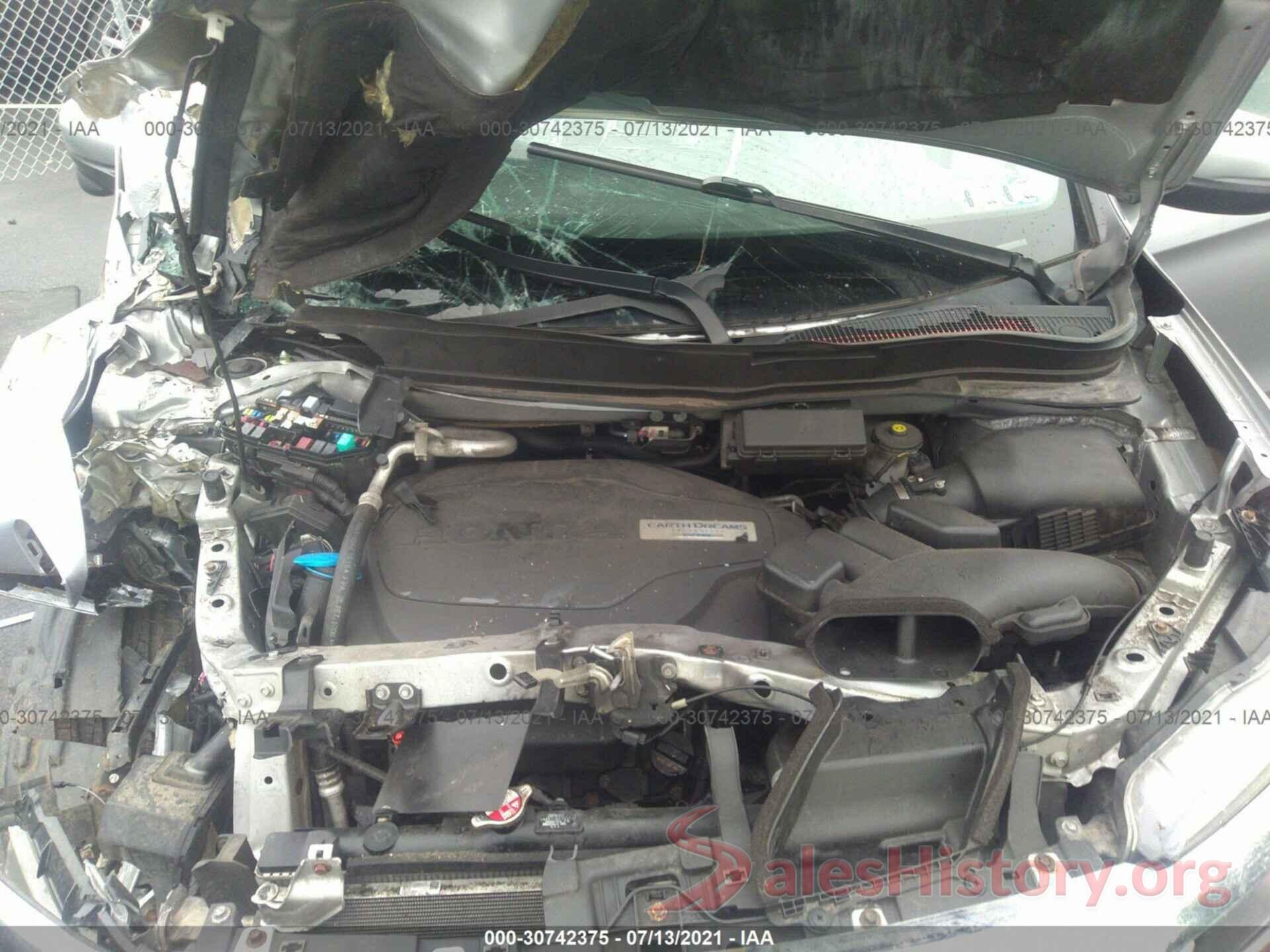 5FNYF6H85GB013806 2016 HONDA PILOT