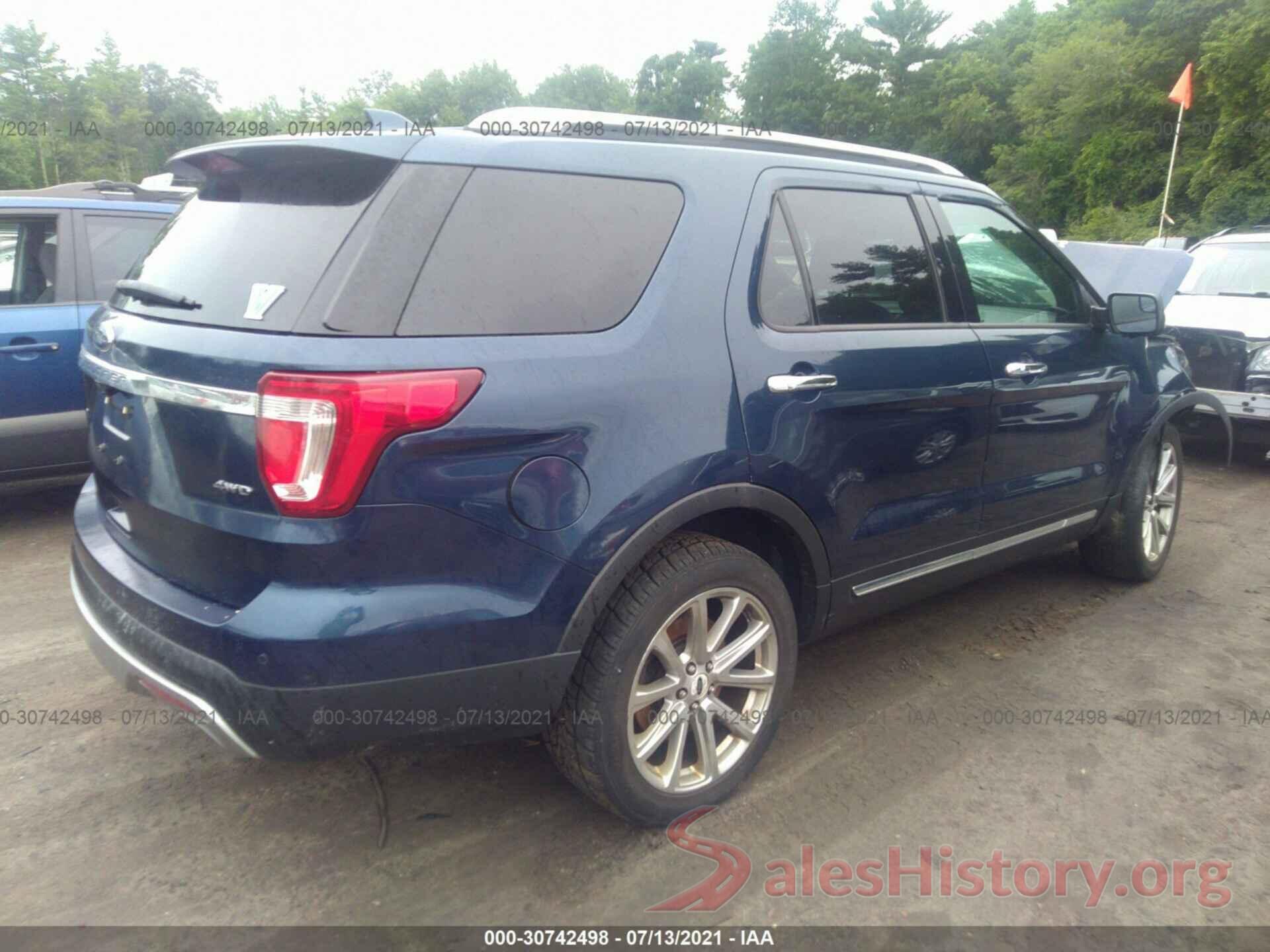 1FM5K8F80GGC89311 2016 FORD EXPLORER