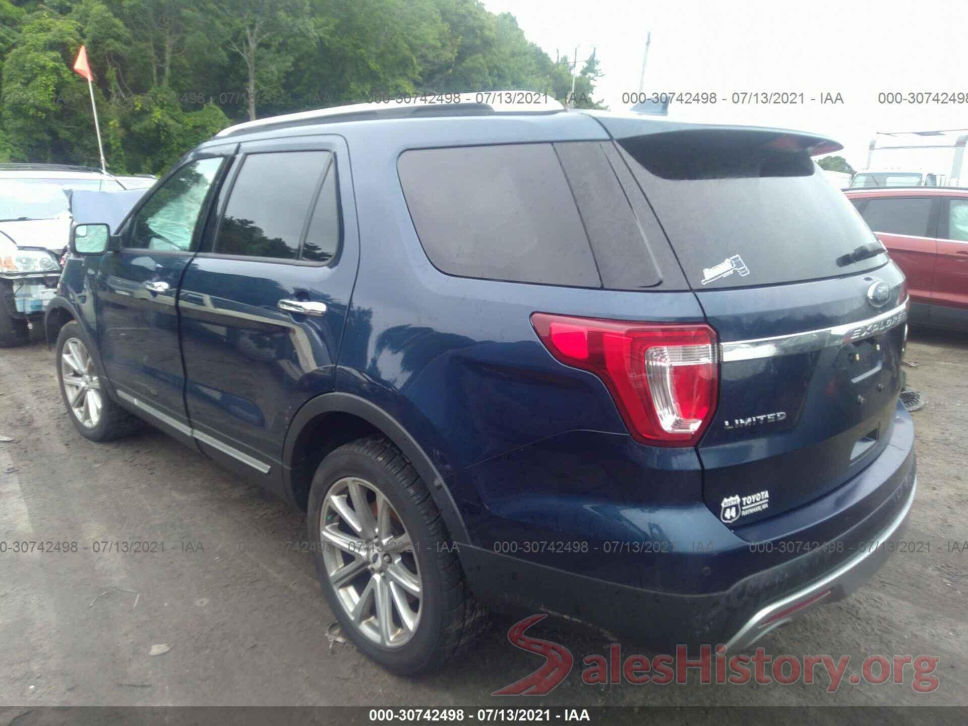 1FM5K8F80GGC89311 2016 FORD EXPLORER