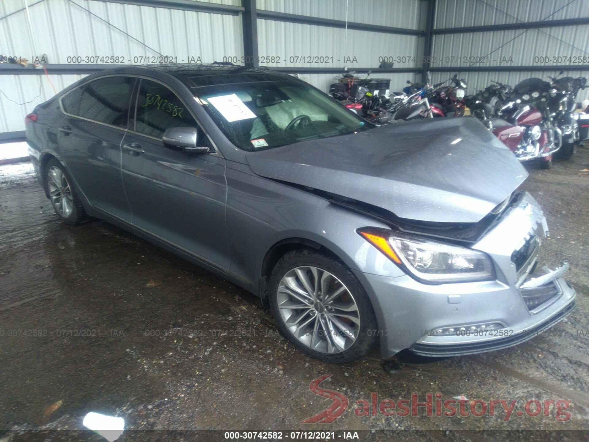 KMHGN4JE8GU118670 2016 HYUNDAI GENESIS