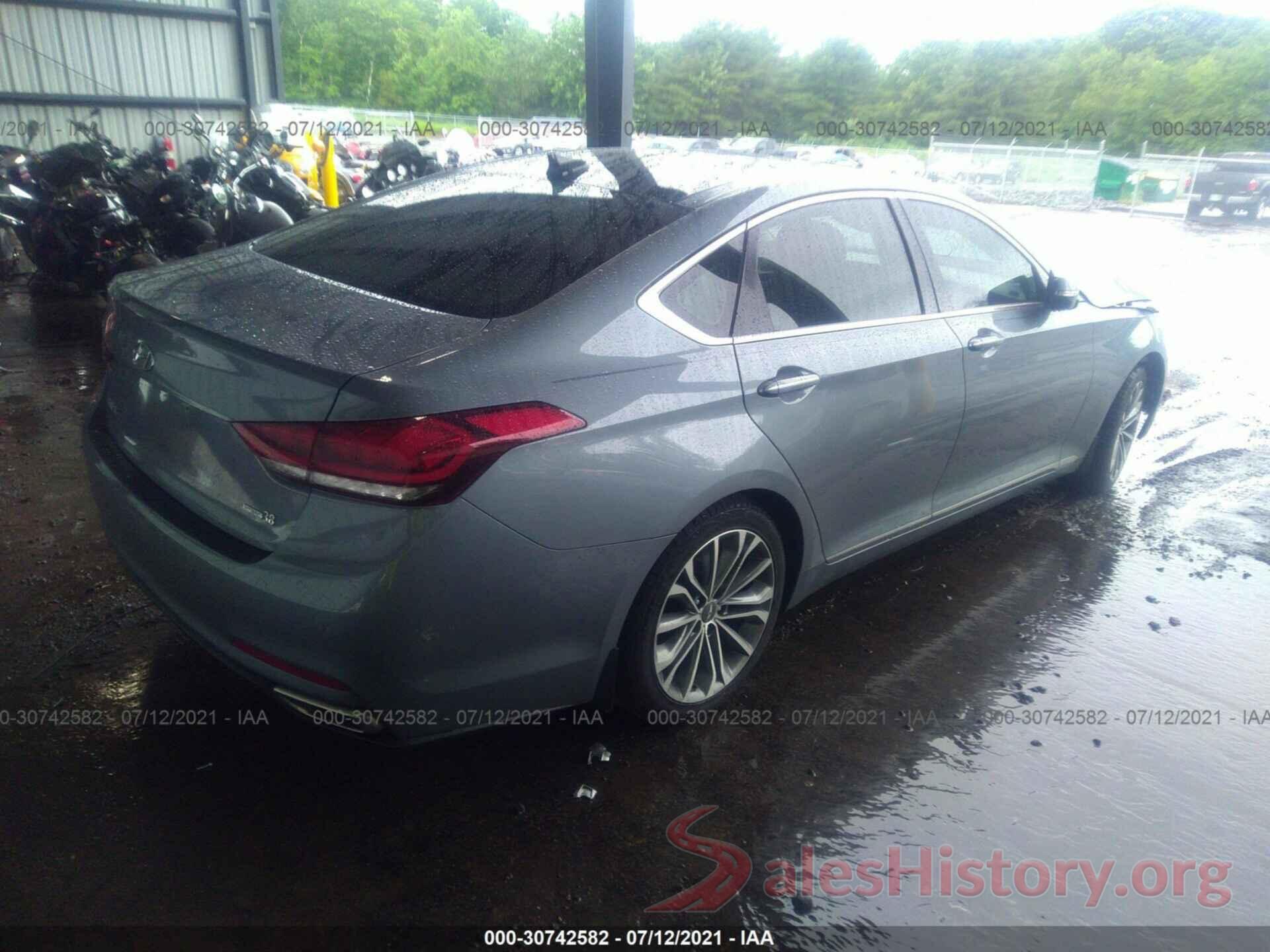 KMHGN4JE8GU118670 2016 HYUNDAI GENESIS