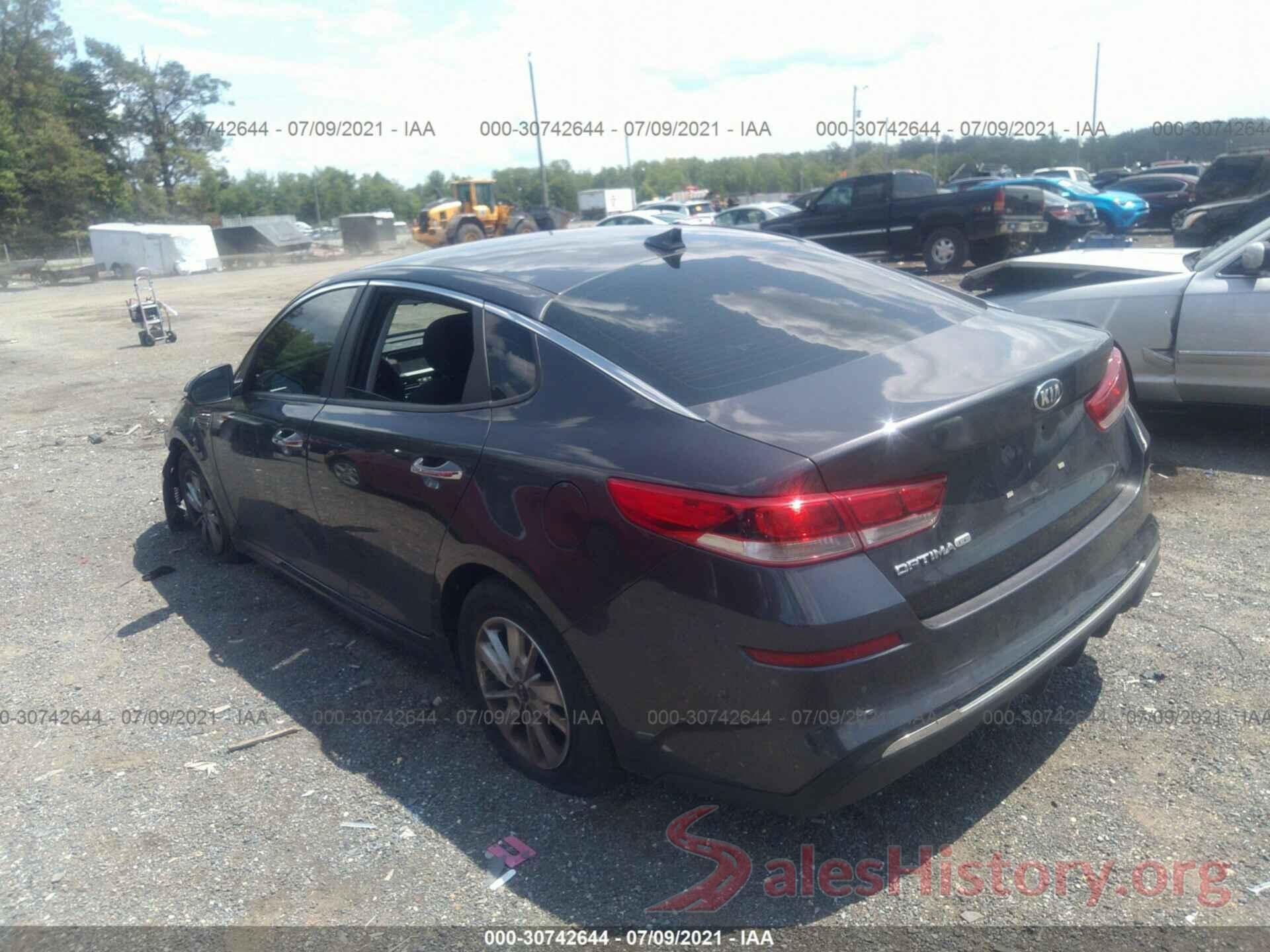 5XXGT4L31KG282993 2019 KIA OPTIMA