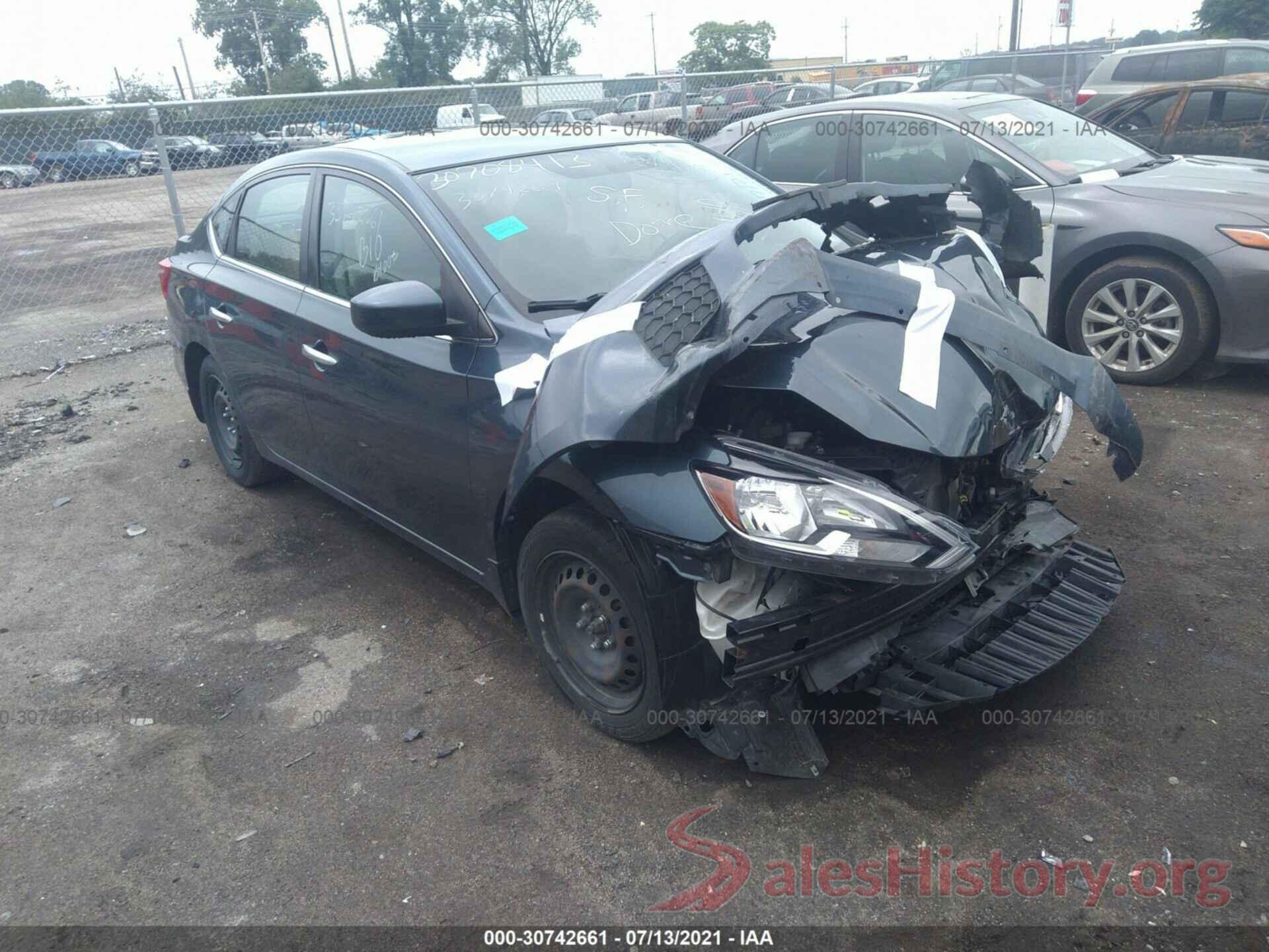 3N1AB7APXGY300375 2016 NISSAN SENTRA