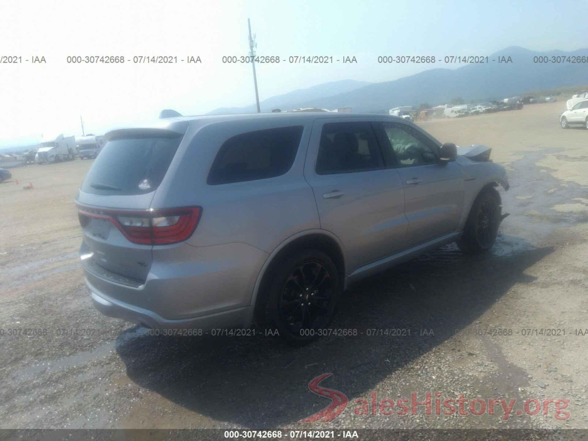 1C4SDJCT4LC171183 2020 DODGE DURANGO