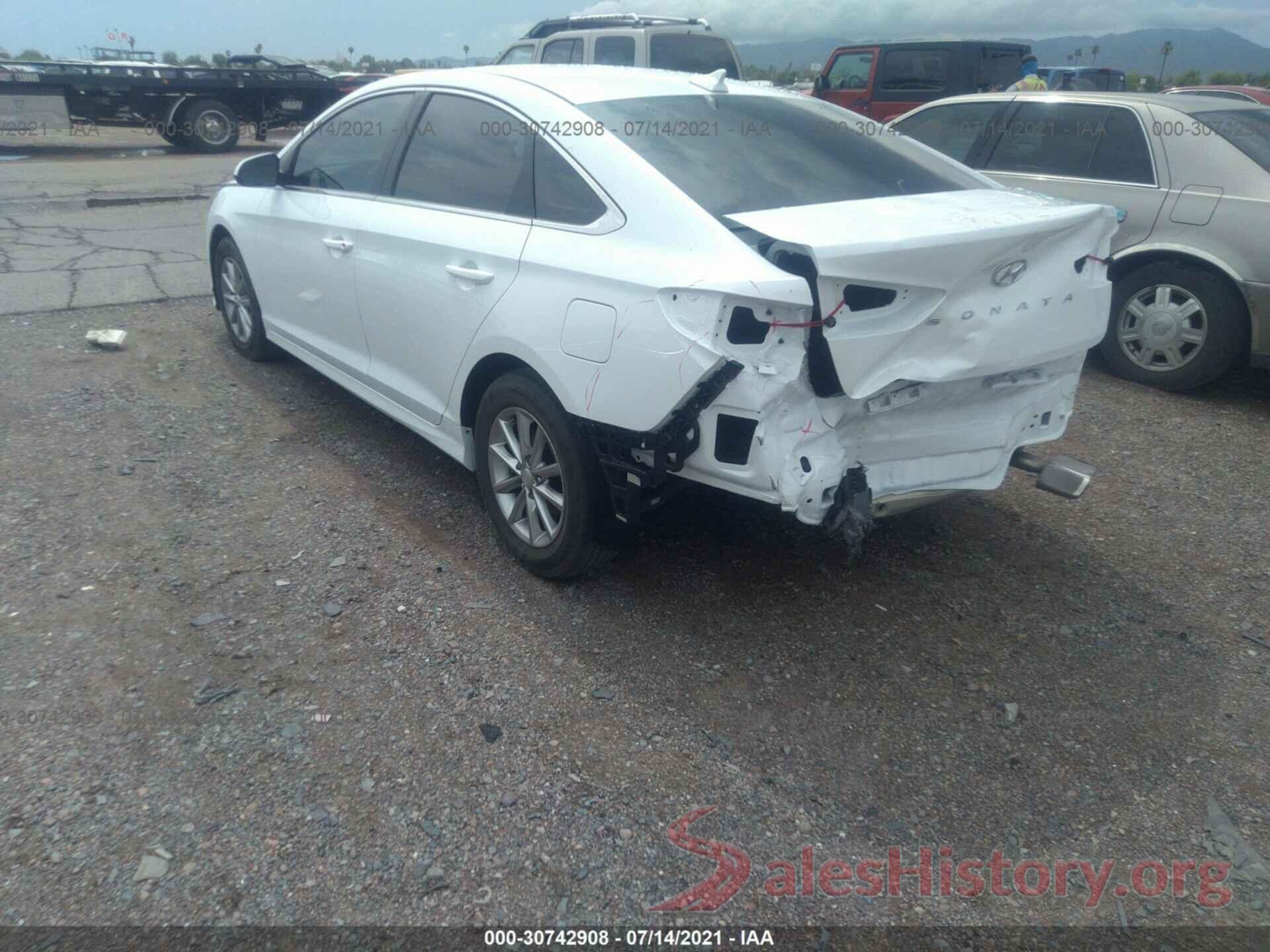 5NPE24AF8KH748348 2019 HYUNDAI SONATA