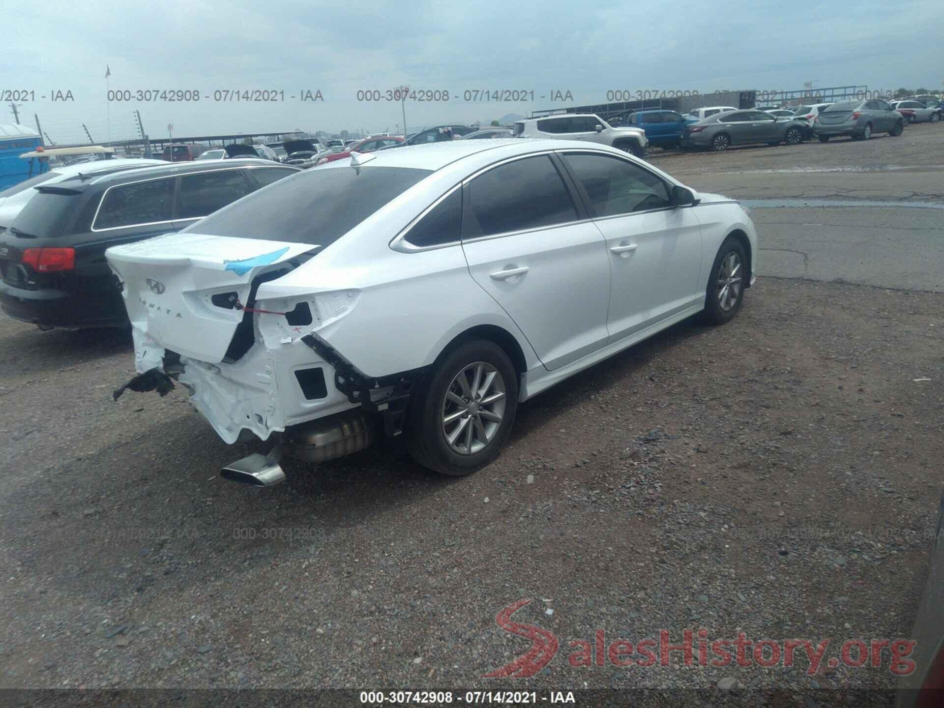 5NPE24AF8KH748348 2019 HYUNDAI SONATA