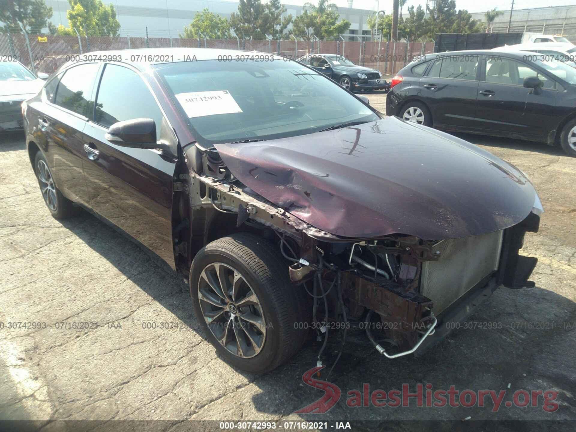 4T1BK1EB2HU249953 2017 TOYOTA AVALON