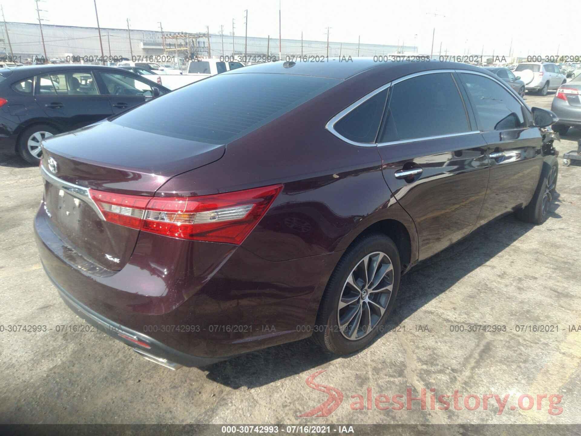 4T1BK1EB2HU249953 2017 TOYOTA AVALON