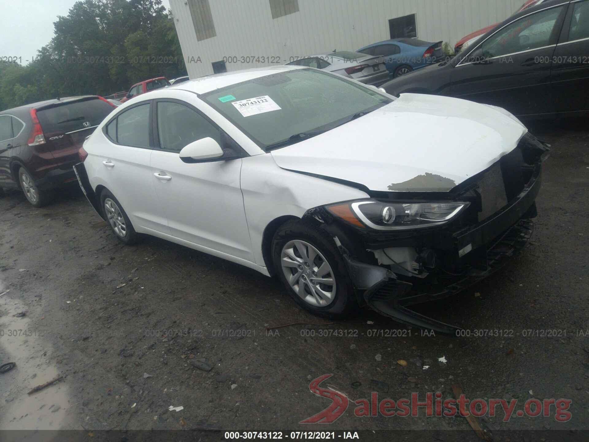 5NPD74LF0HH148877 2017 HYUNDAI ELANTRA