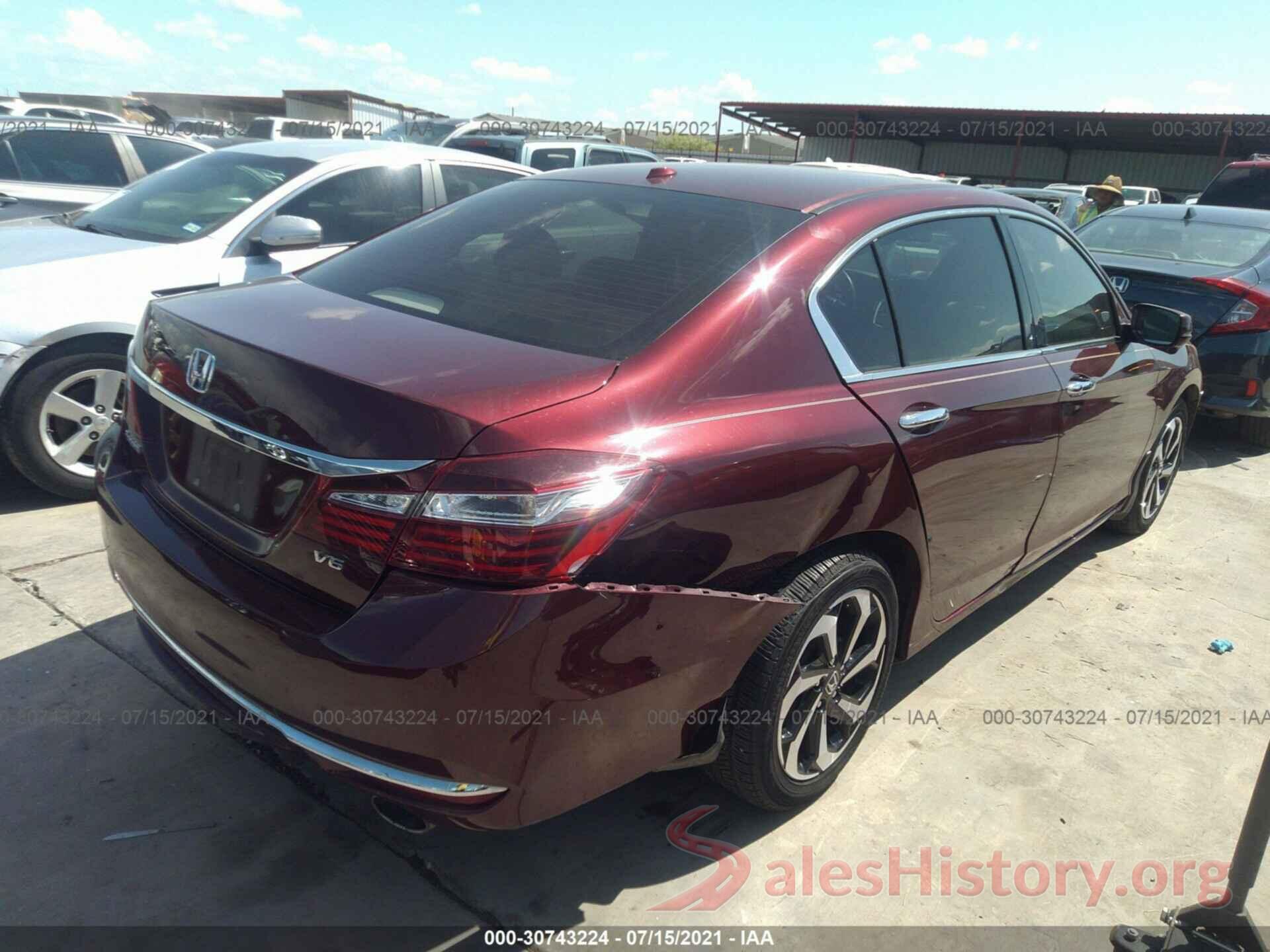 1HGCR3F87HA041119 2017 HONDA ACCORD SEDAN