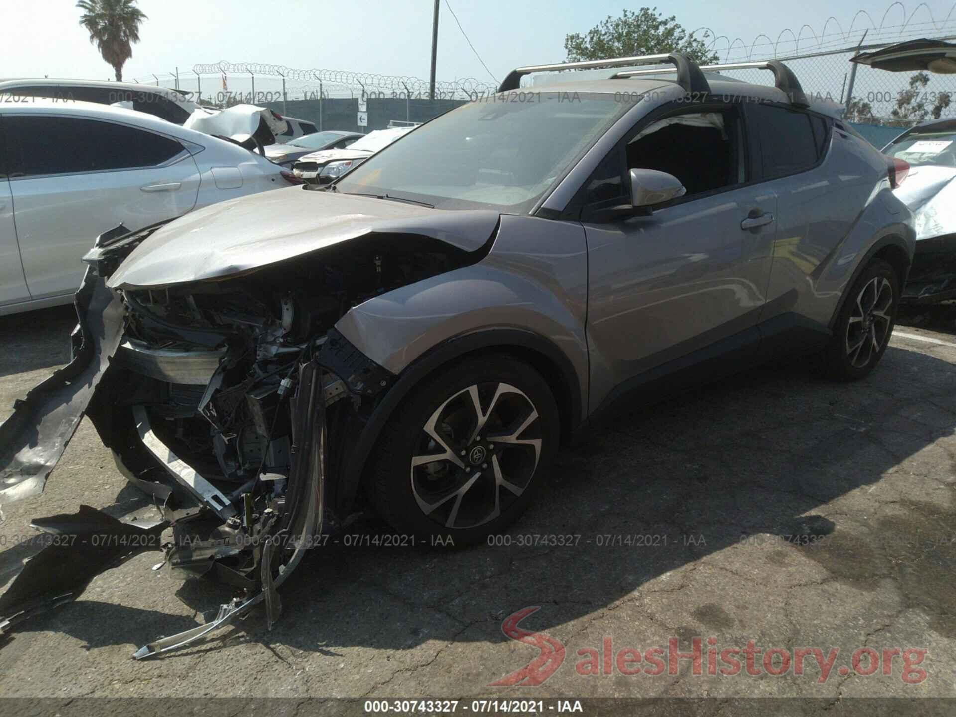 JTNKHMBX7K1031807 2019 TOYOTA C-HR