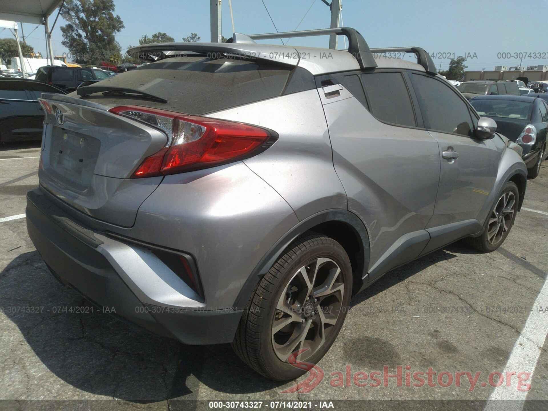 JTNKHMBX7K1031807 2019 TOYOTA C-HR