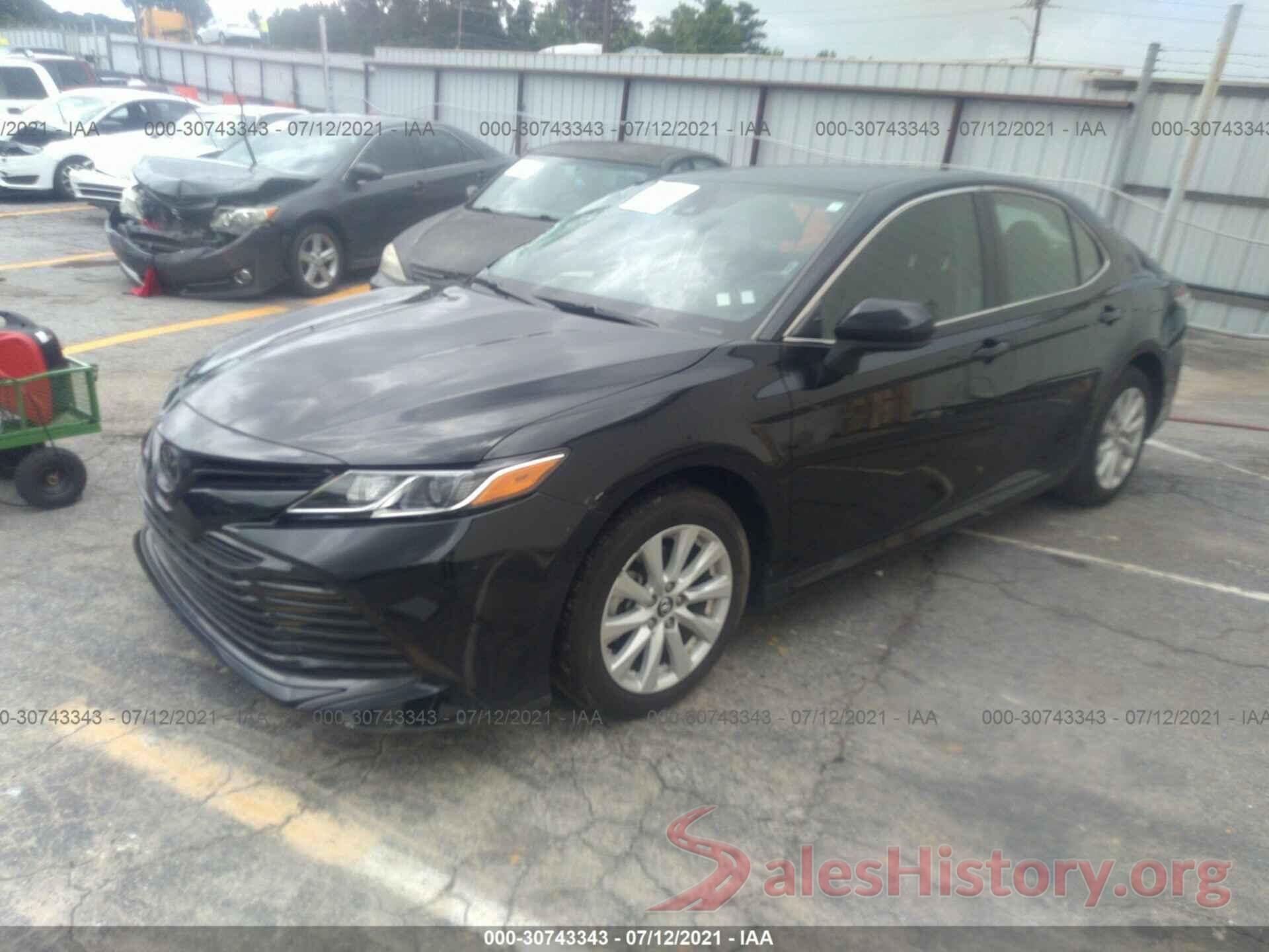 4T1B11HKXKU164896 2019 TOYOTA CAMRY