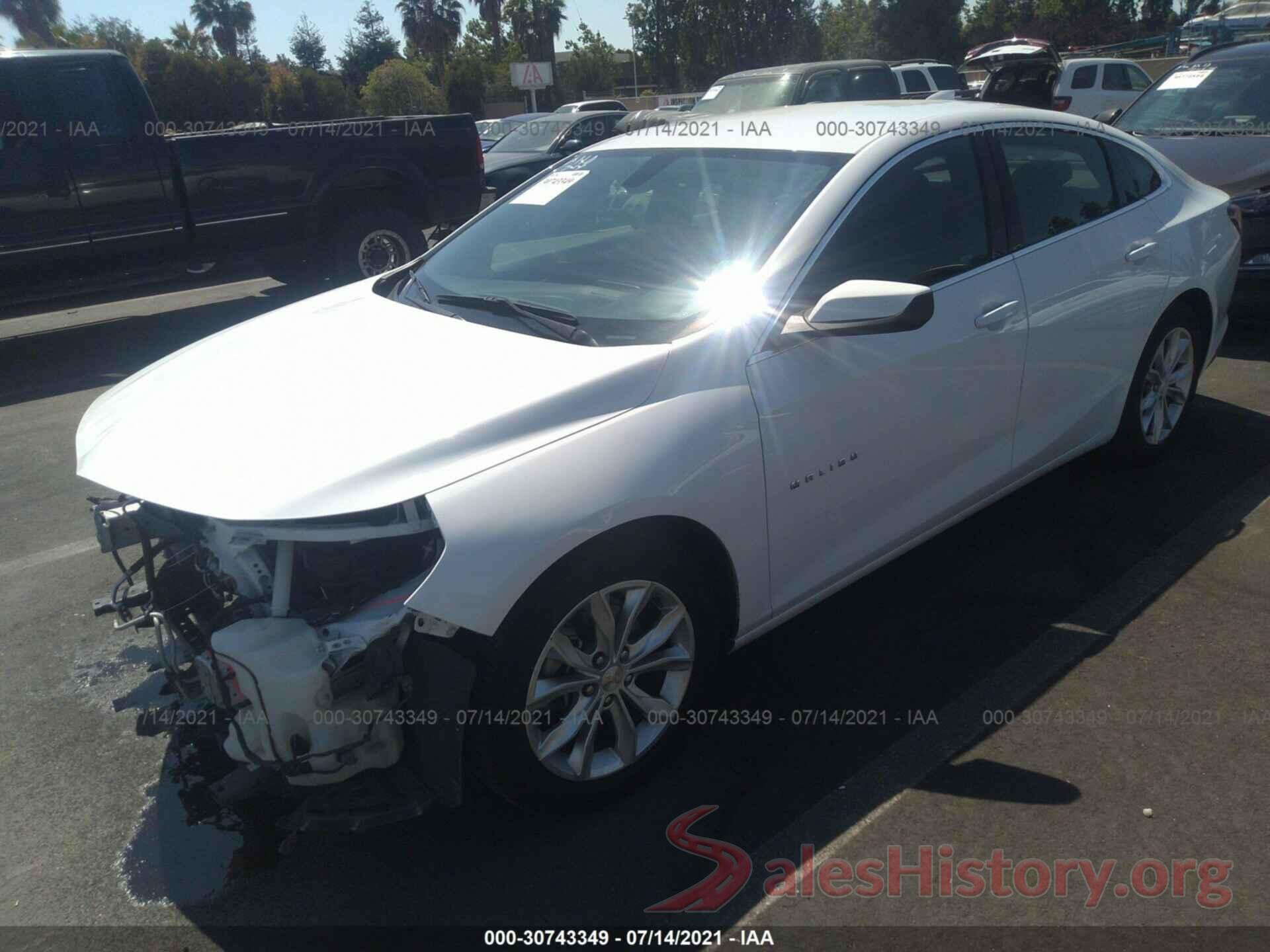 1G1ZD5ST1KF108734 2019 CHEVROLET MALIBU