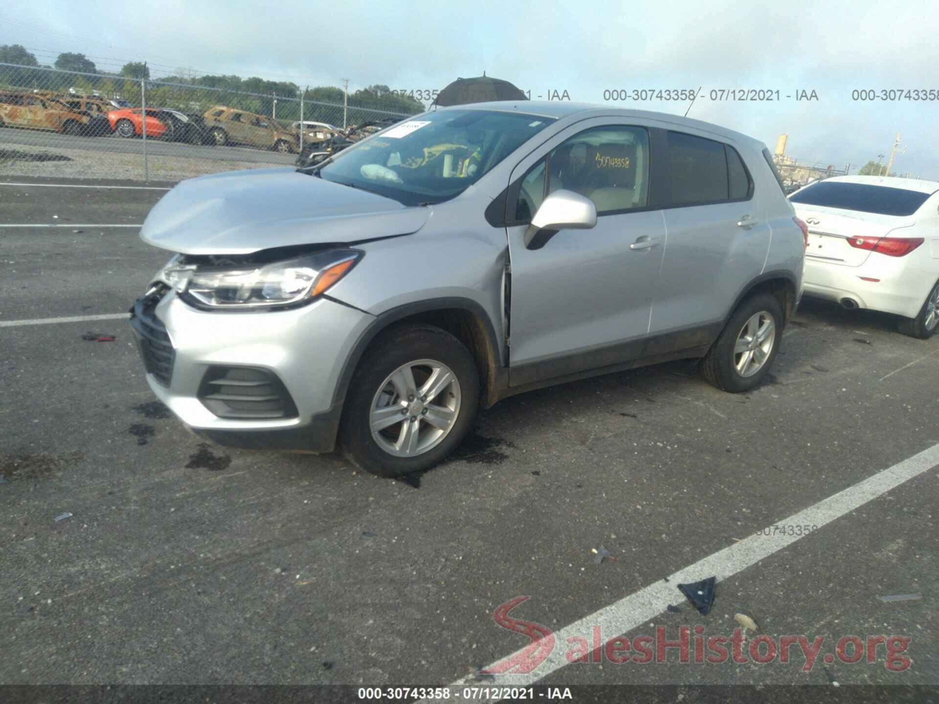 3GNCJNSB8LL304097 2020 CHEVROLET TRAX