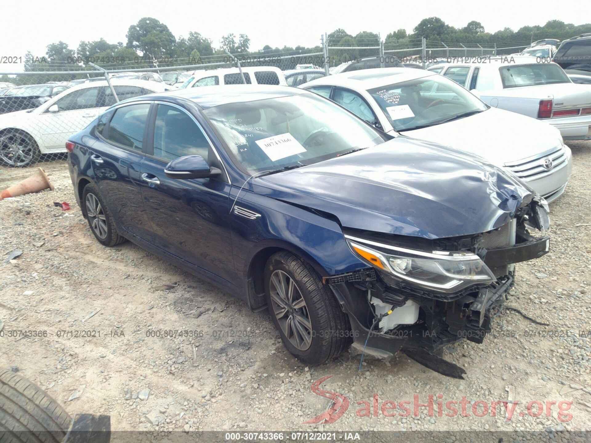 5XXGT4L37KG371841 2019 KIA OPTIMA