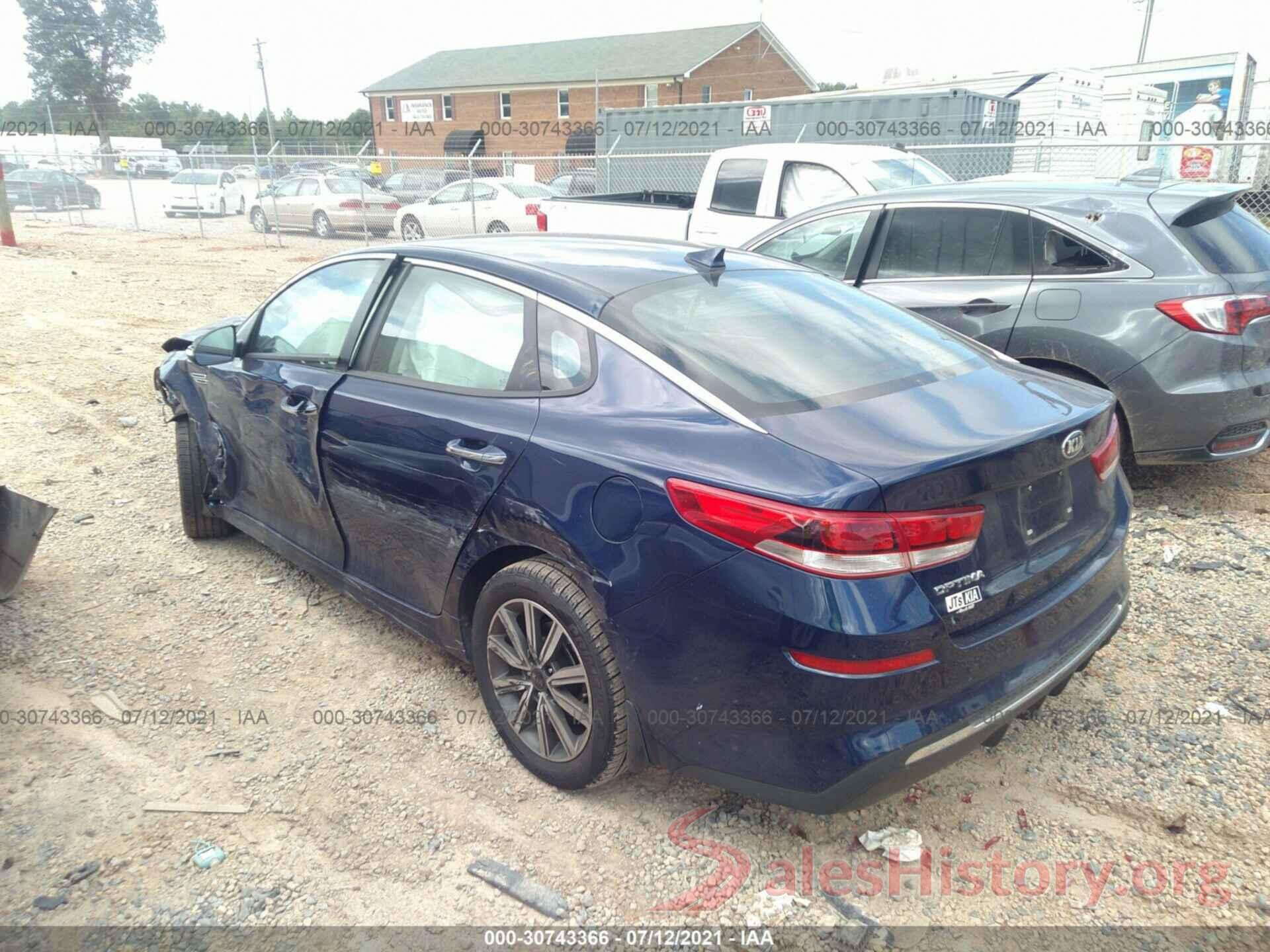 5XXGT4L37KG371841 2019 KIA OPTIMA