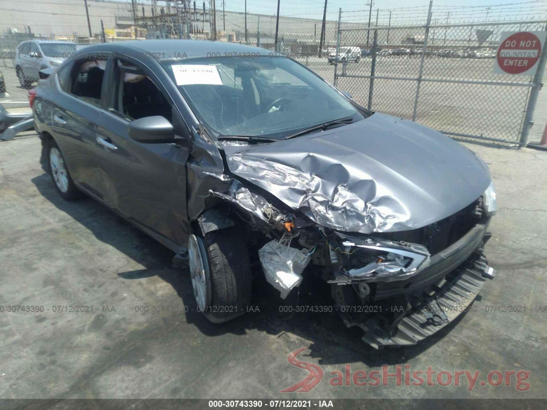 3N1AB7AP8JL662063 2018 NISSAN SENTRA