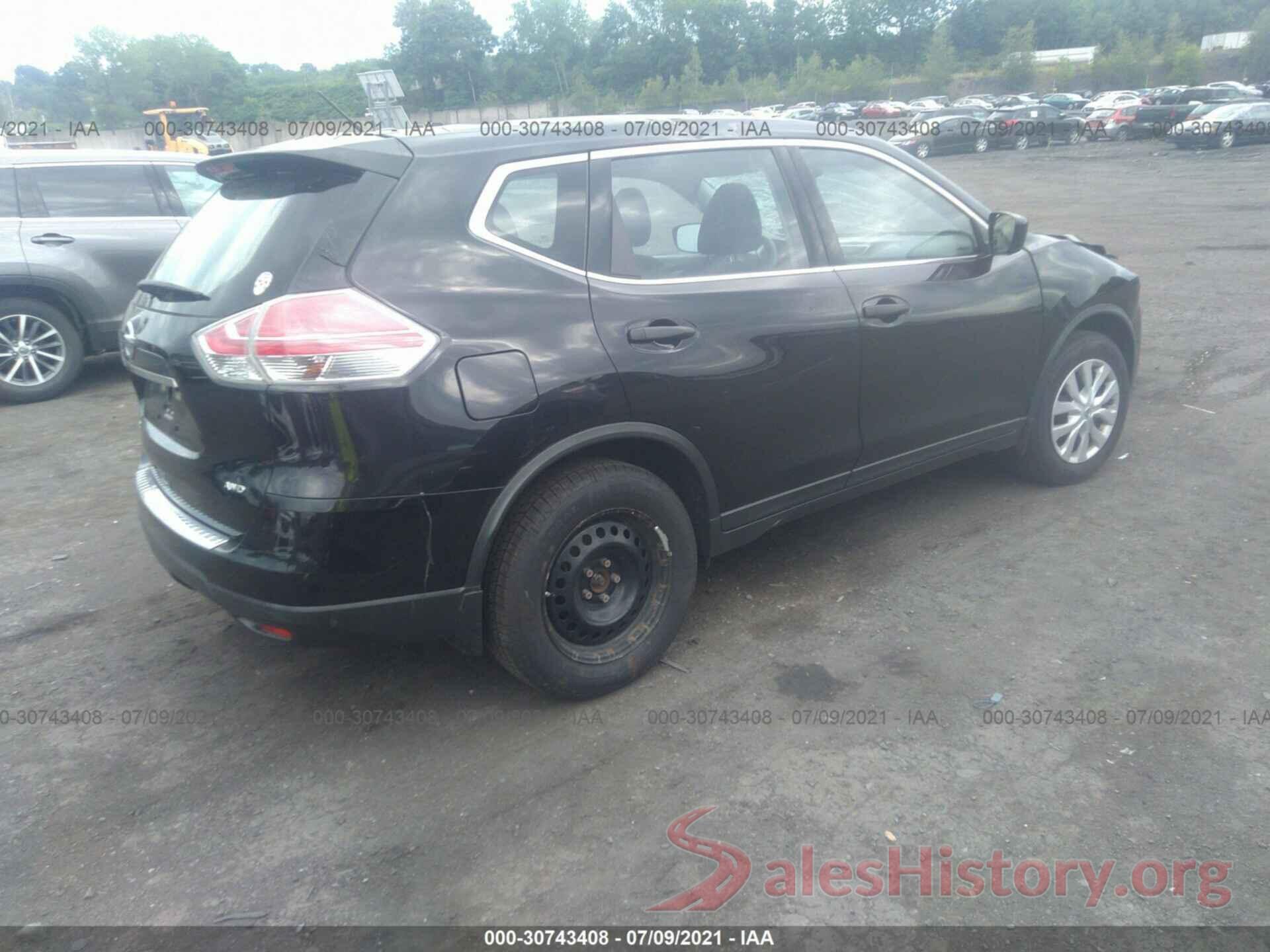 KNMAT2MV1GP596587 2016 NISSAN ROGUE