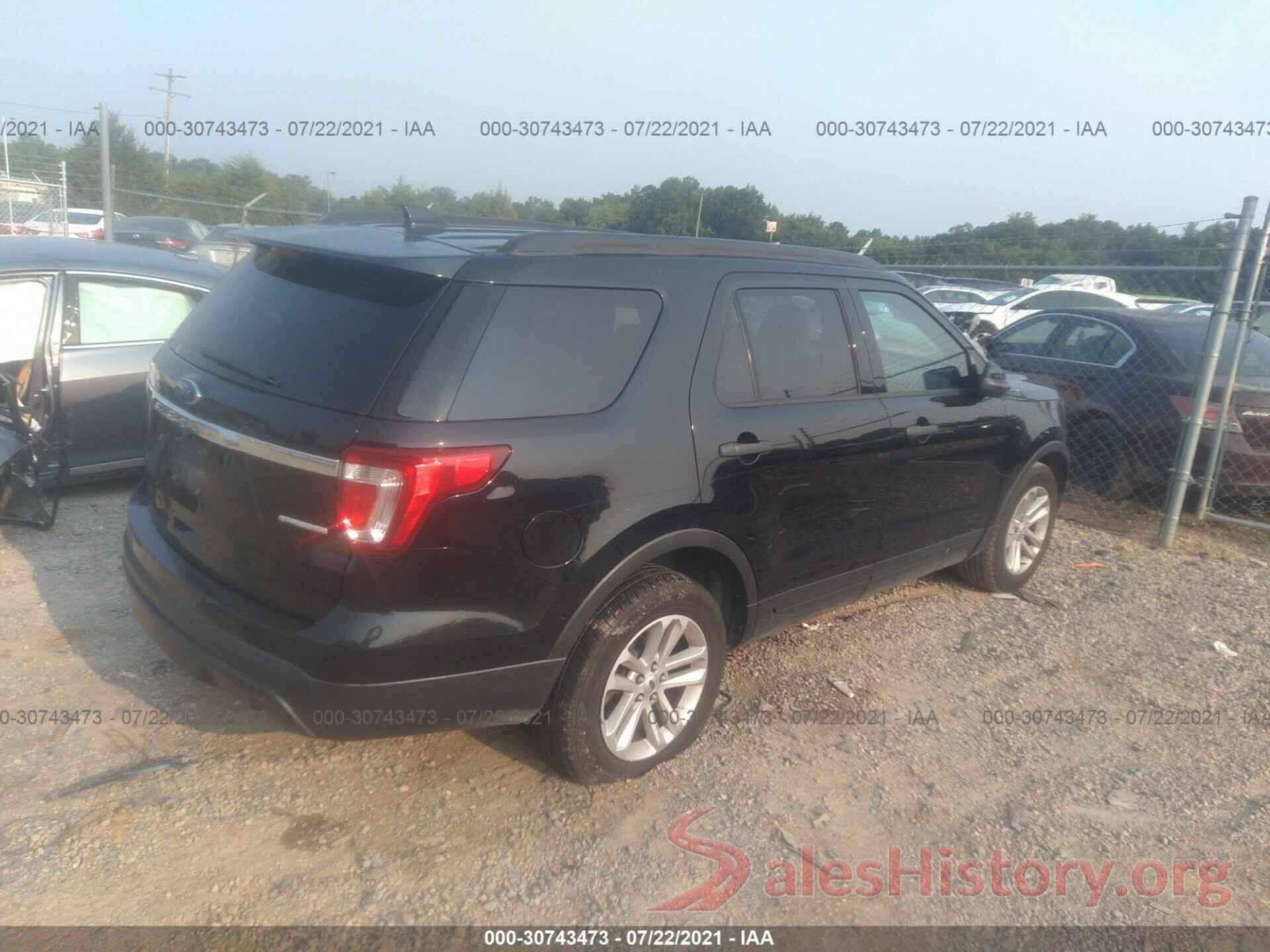 1FM5K7B89GGA82609 2016 FORD EXPLORER