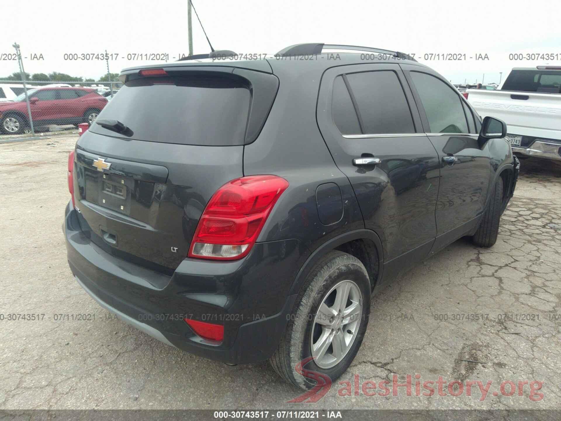 KL7CJLSB4HB229627 2017 CHEVROLET TRAX