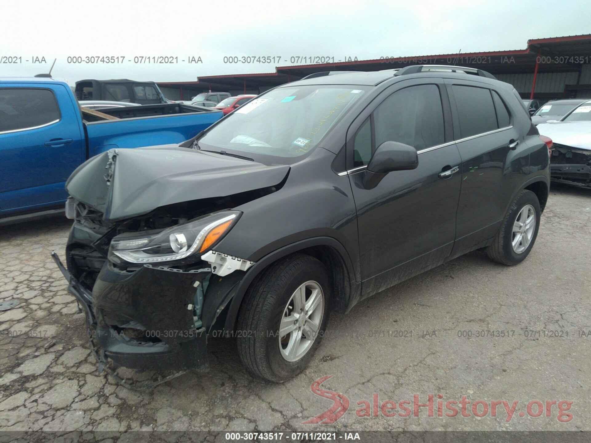 KL7CJLSB4HB229627 2017 CHEVROLET TRAX