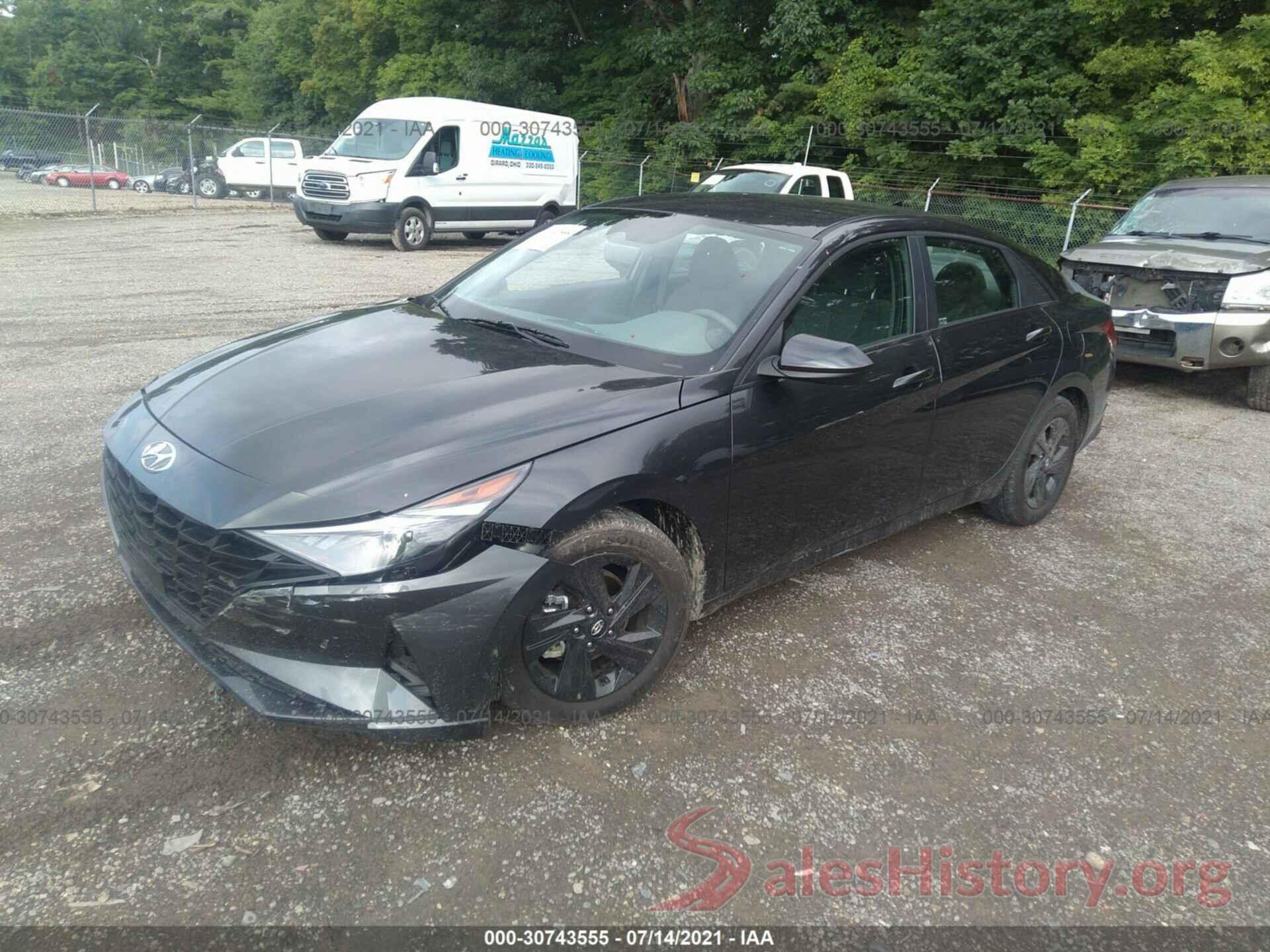 5NPLS4AG1MH002472 2021 HYUNDAI ELANTRA