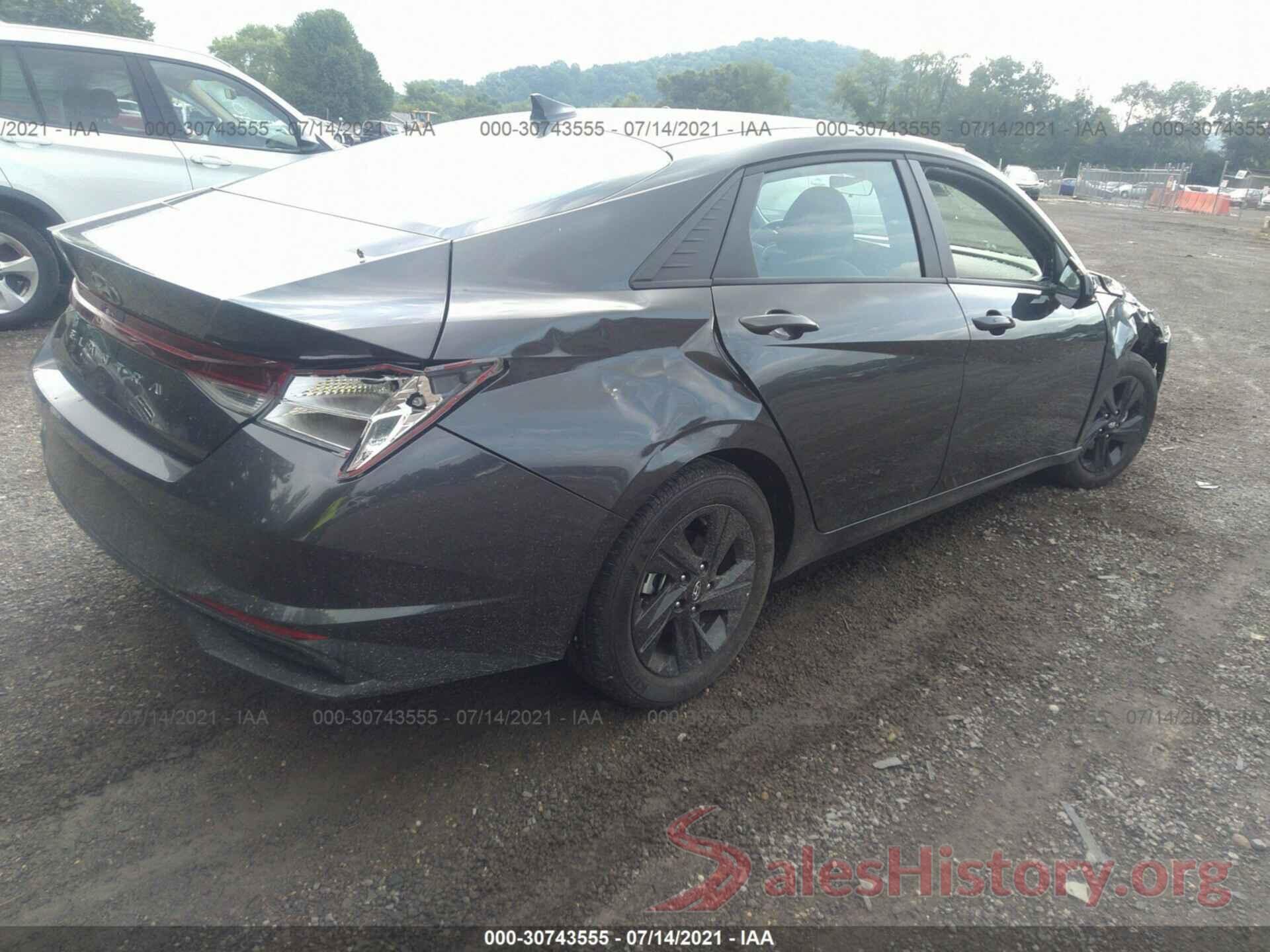 5NPLS4AG1MH002472 2021 HYUNDAI ELANTRA