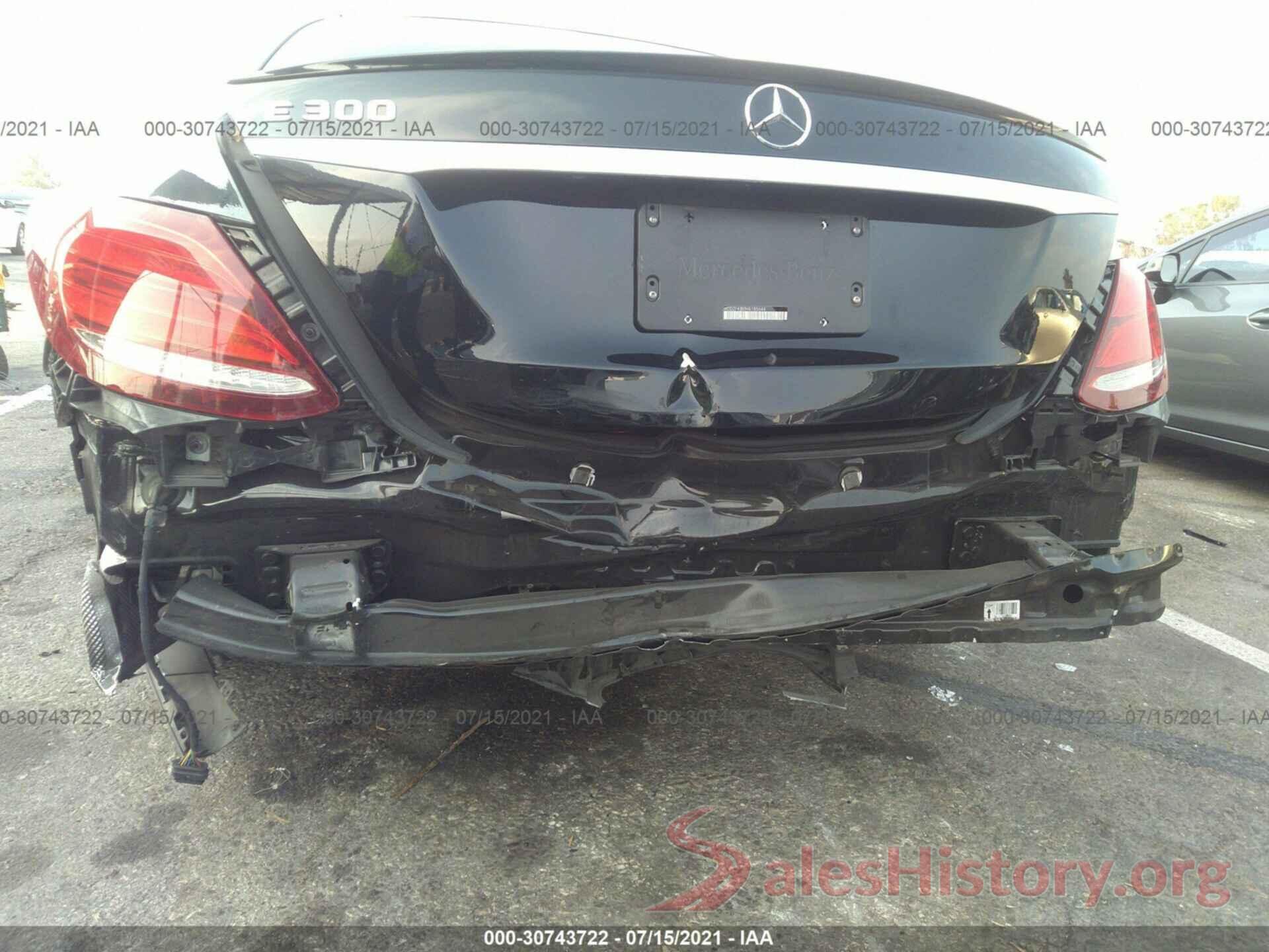 WDDZF4JB0HA185644 2017 MERCEDES-BENZ E-CLASS