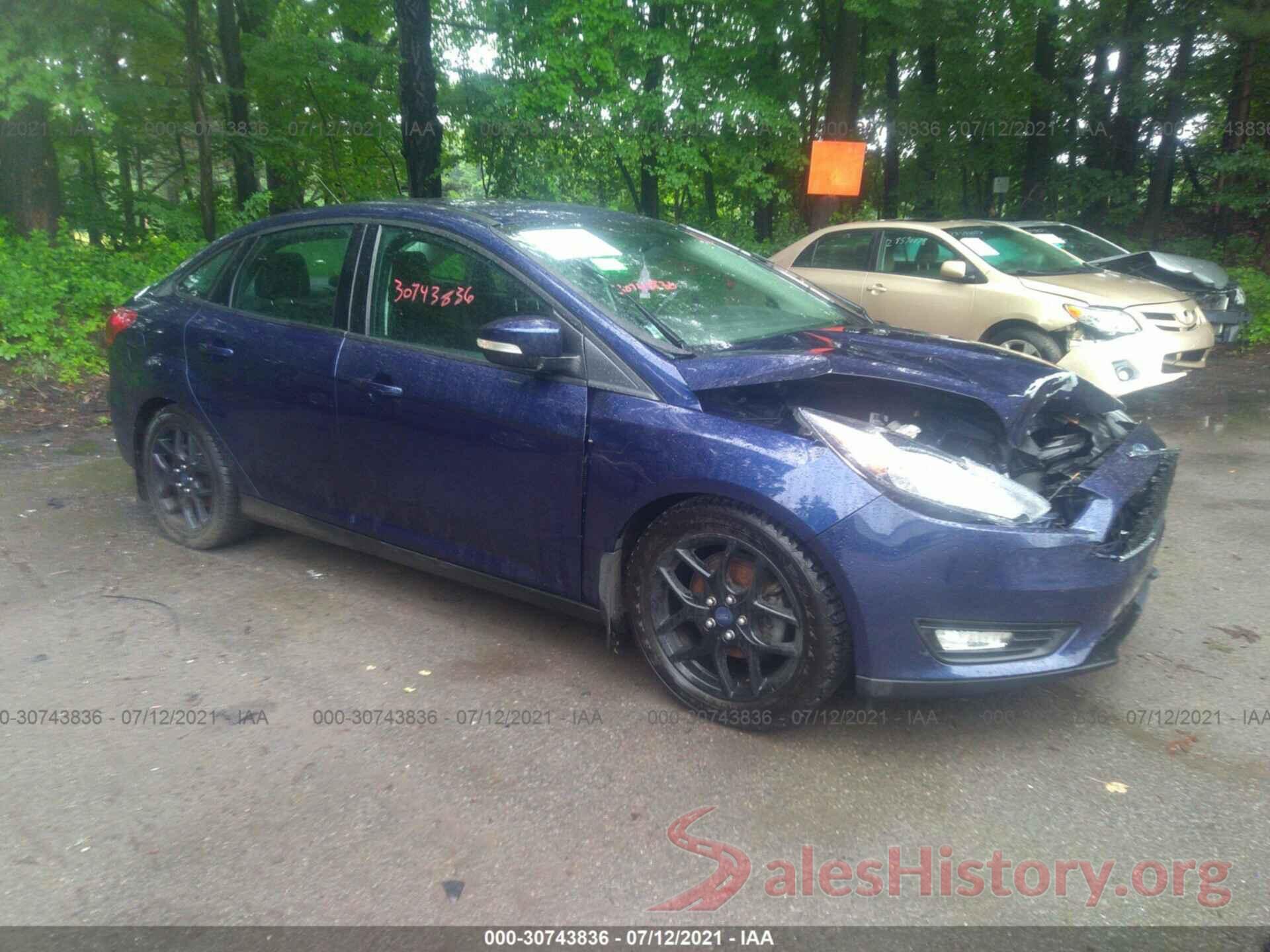 1FADP3F26GL208020 2016 FORD FOCUS