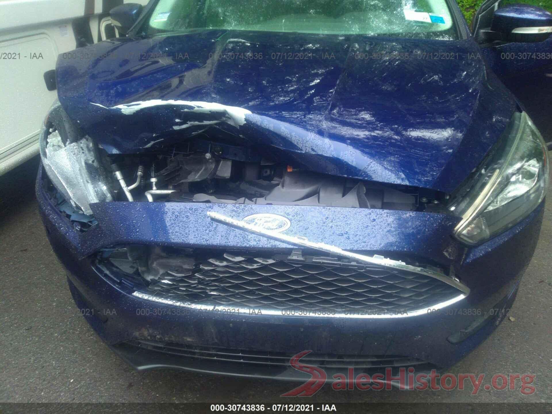 1FADP3F26GL208020 2016 FORD FOCUS