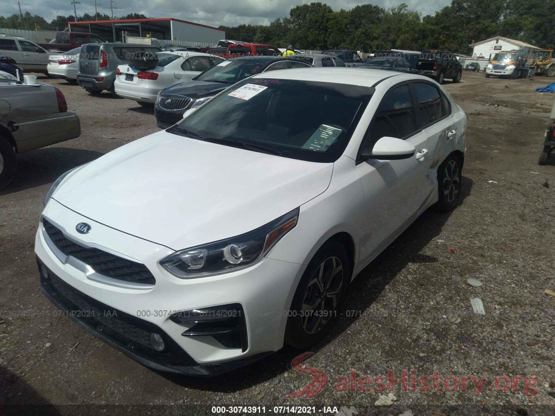 3KPF24AD5KE126104 2019 KIA FORTE