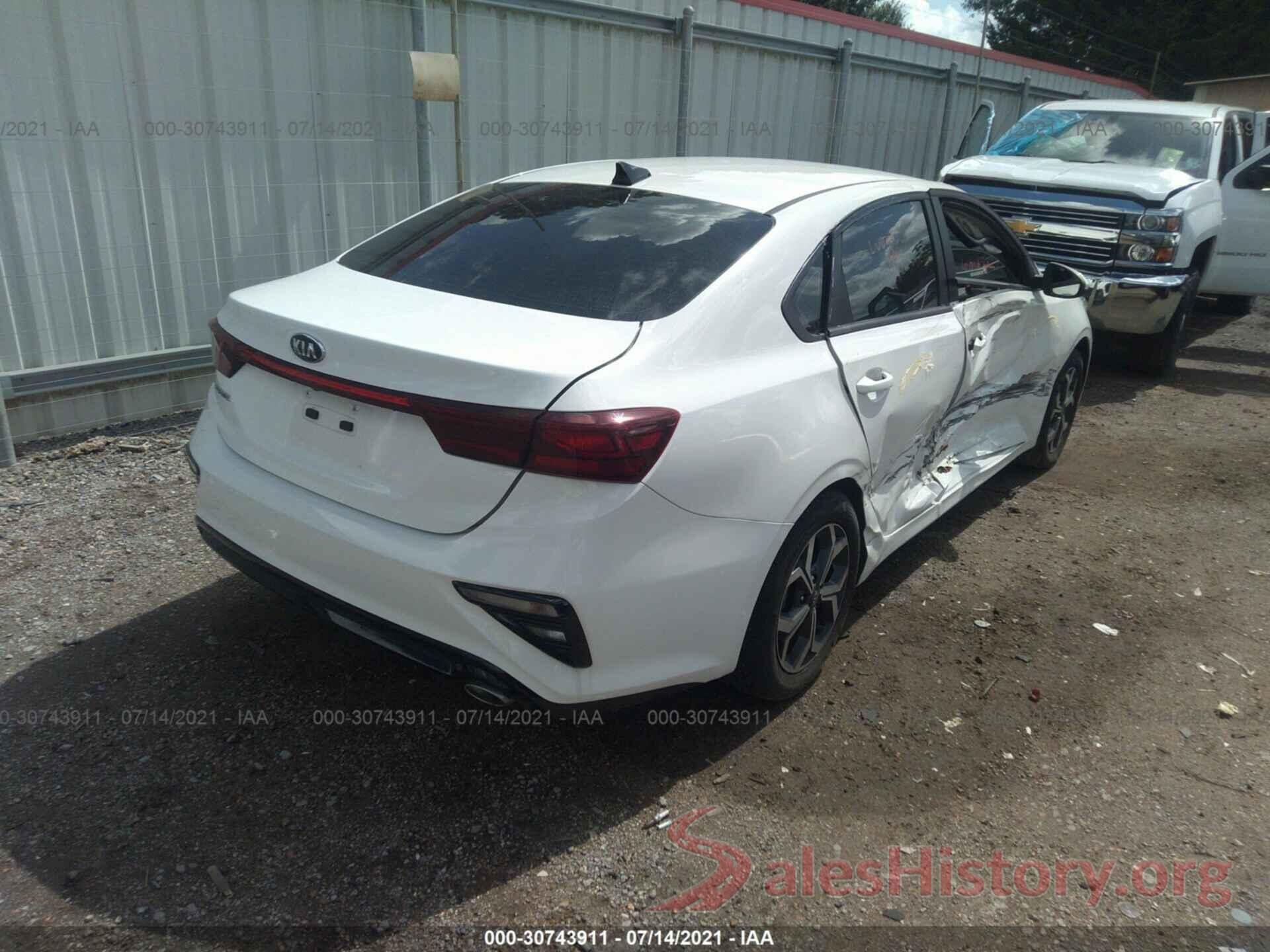 3KPF24AD5KE126104 2019 KIA FORTE