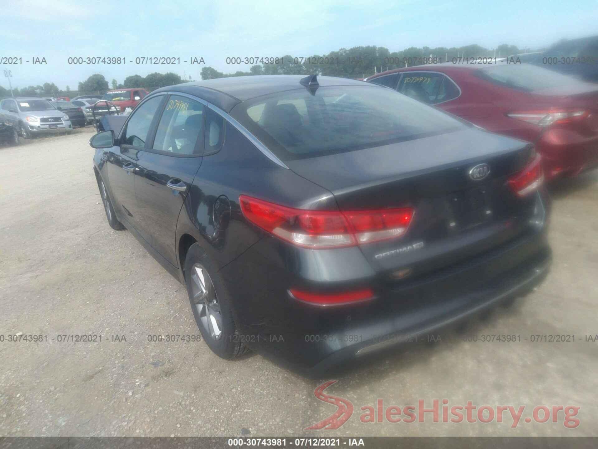 5XXGT4L36LG411019 2020 KIA OPTIMA