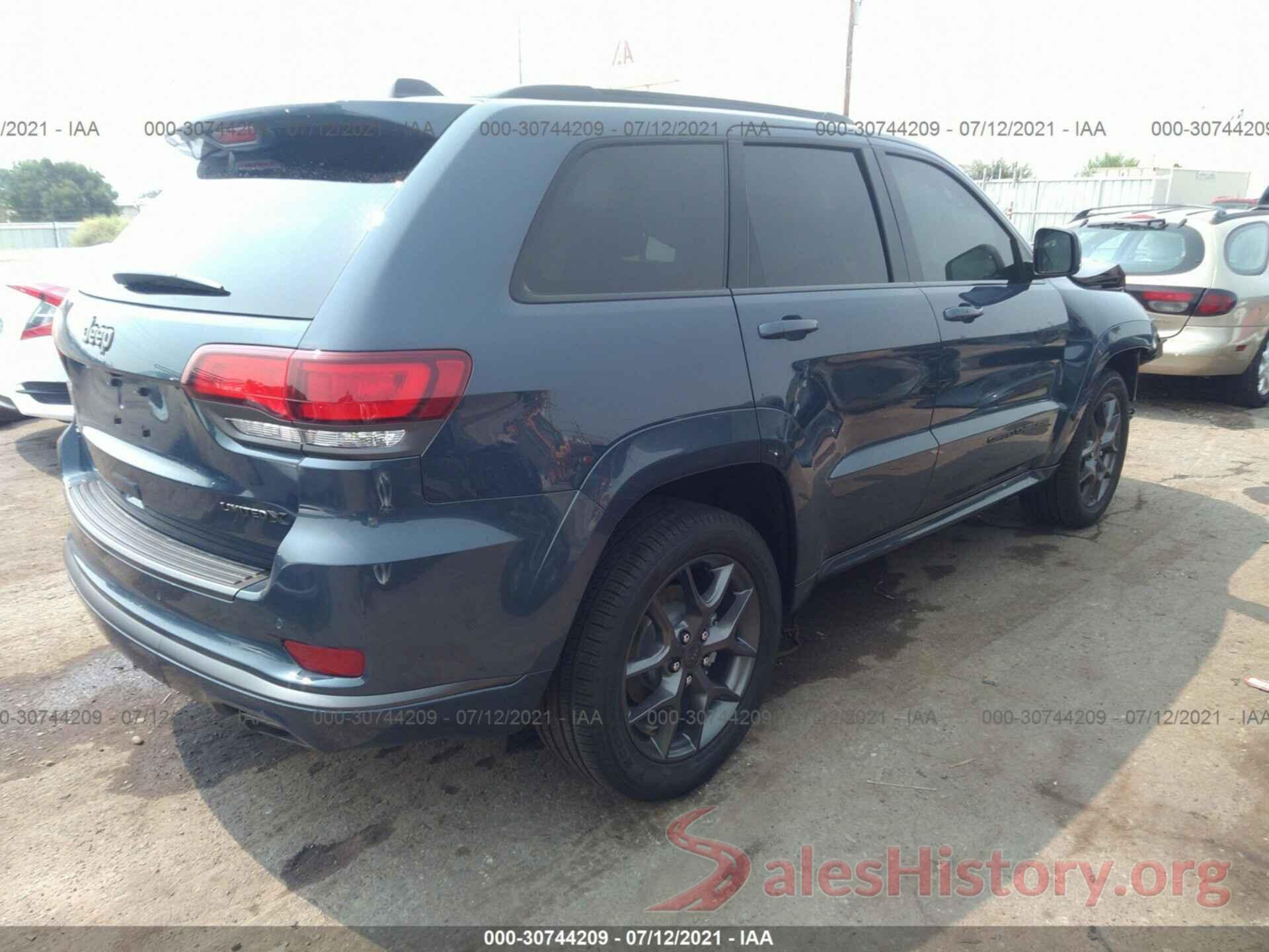 1C4RJFBG8LC400392 2020 JEEP GRAND CHEROKEE