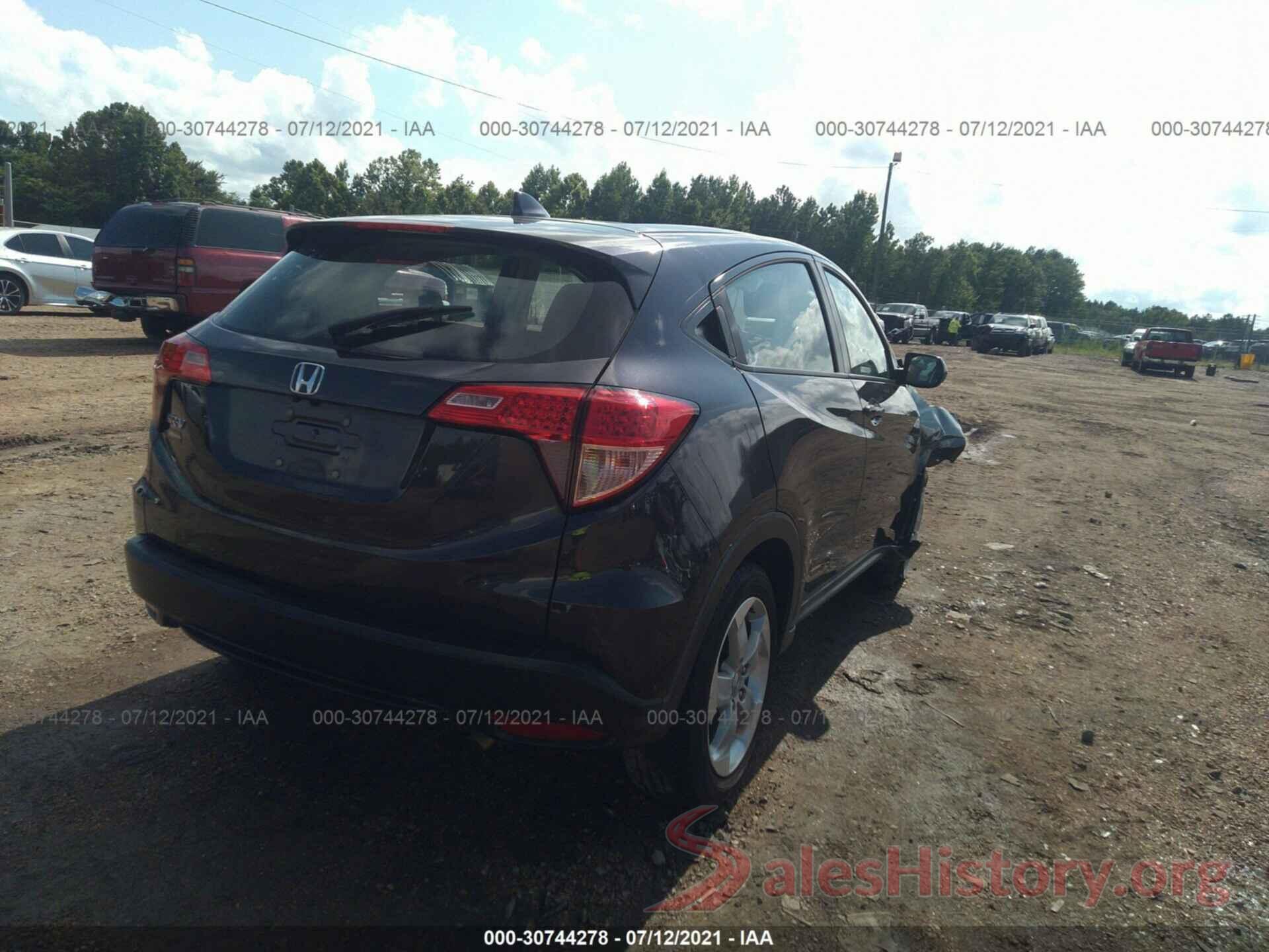 3CZRU5H35GM719365 2016 HONDA HR-V