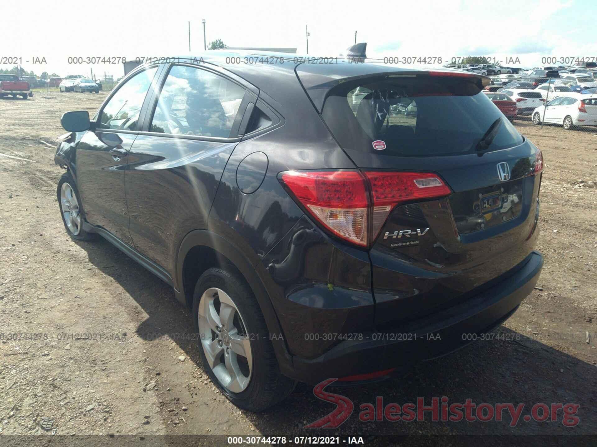 3CZRU5H35GM719365 2016 HONDA HR-V