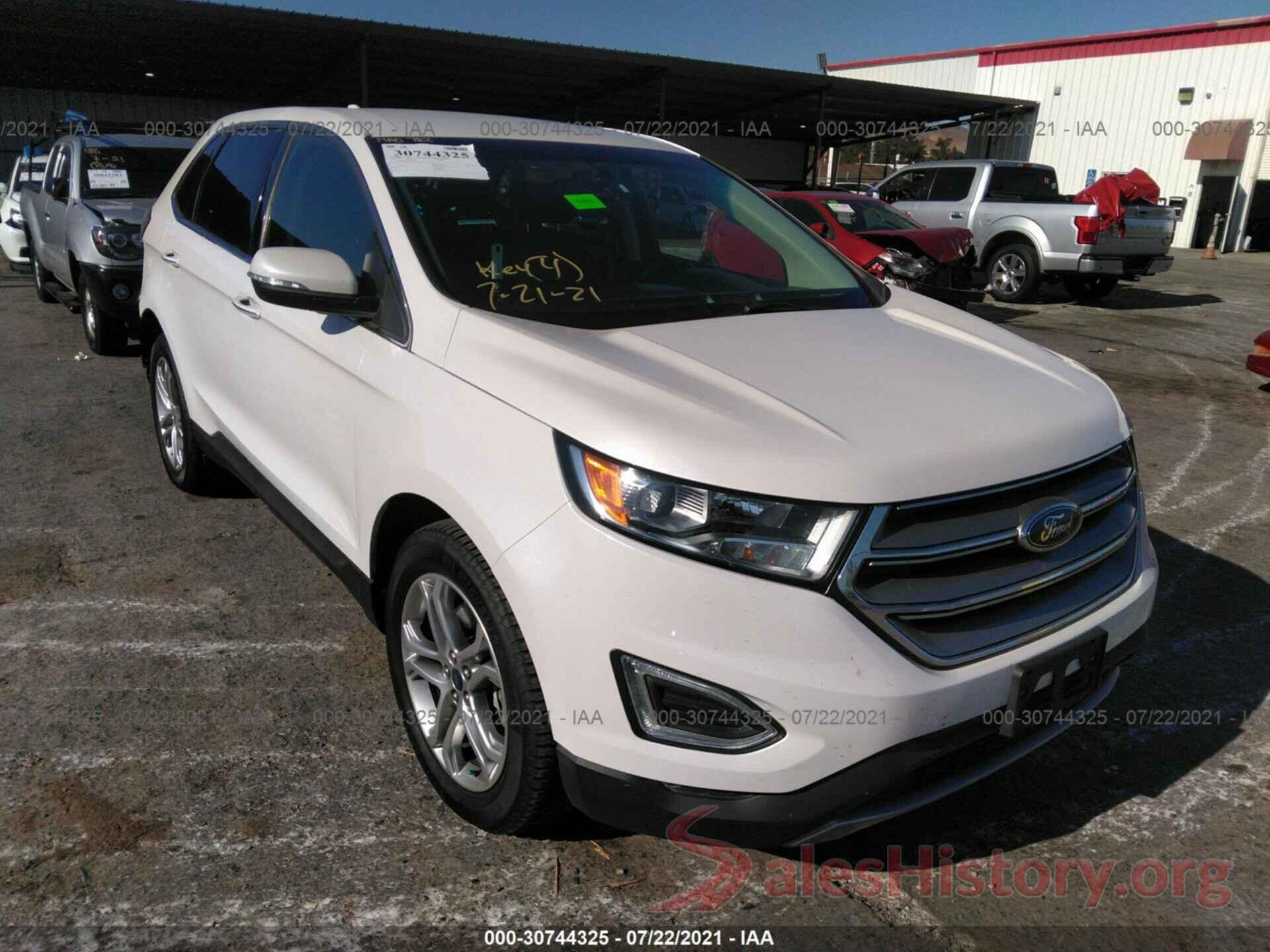 2FMPK4K93HBB80771 2017 FORD EDGE