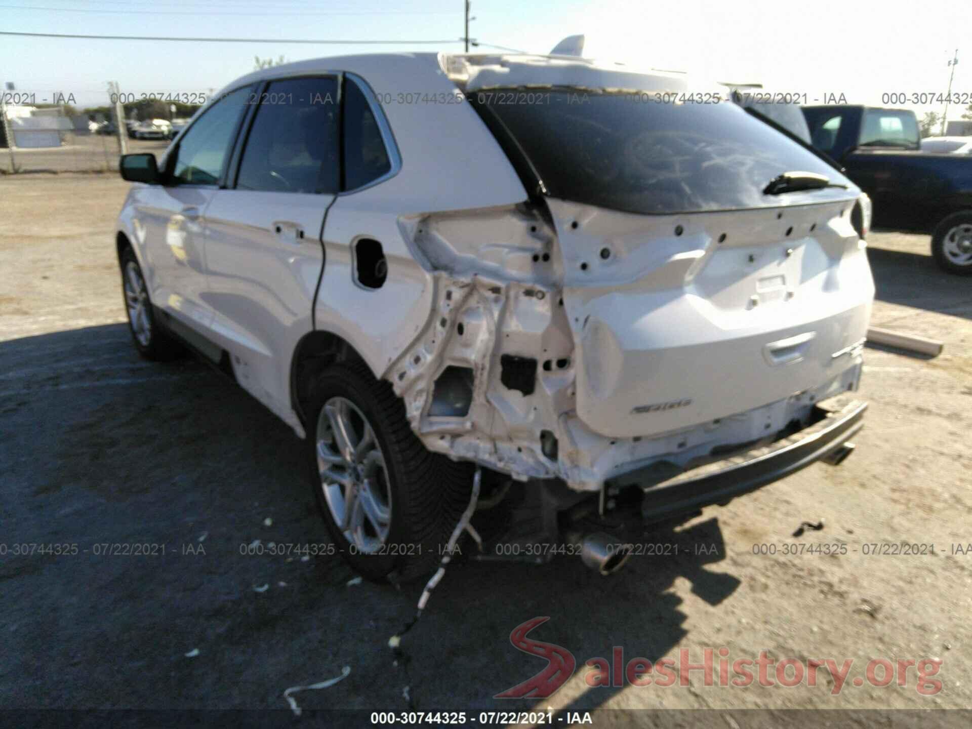 2FMPK4K93HBB80771 2017 FORD EDGE